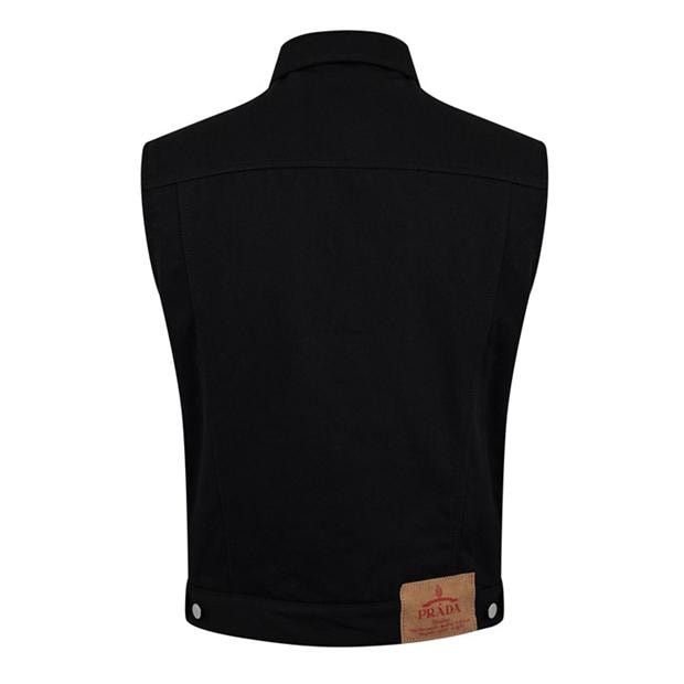 Prada PRADA Bull Denim Vest Size US M / EU 48-50 / 2 - 6 Thumbnail