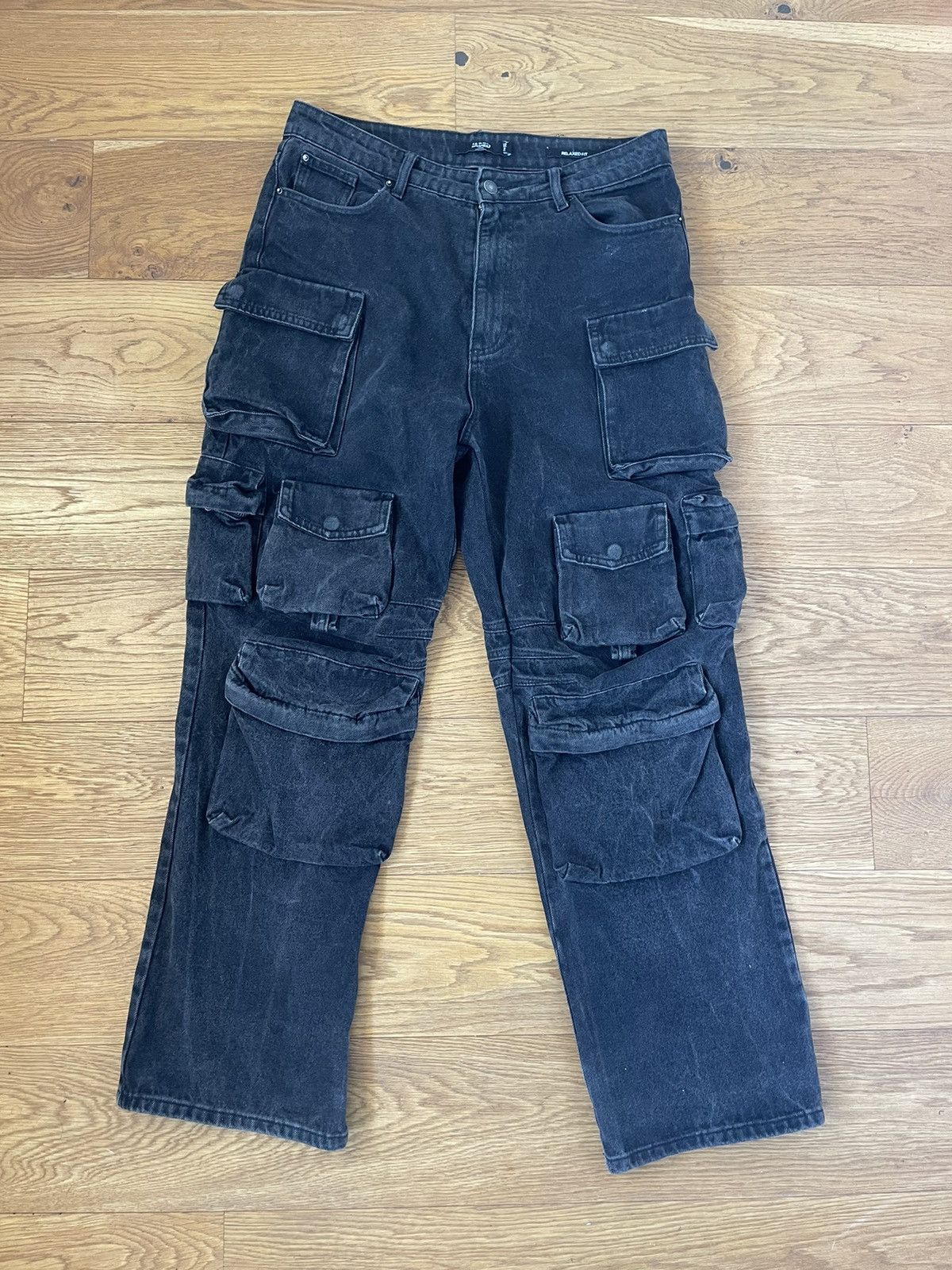Jaded London Rare Jaded London baggy CargoPants Size US 32 / EU 48 - 2 Thumbnail