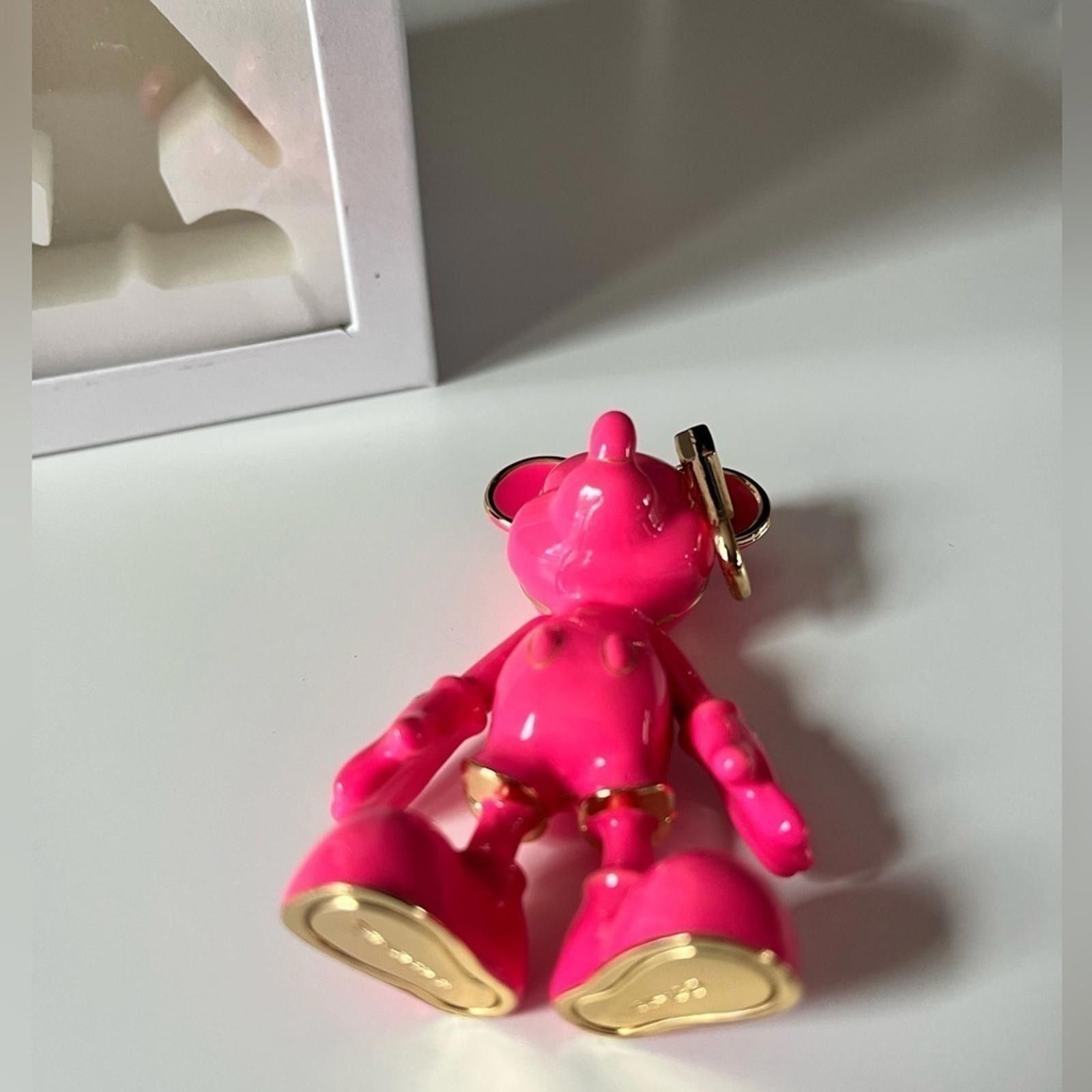 Disney Baublebar Disney Mickey Mouse Bag Charm Keychain Hot Pink Size ONE SIZE - 3 Thumbnail