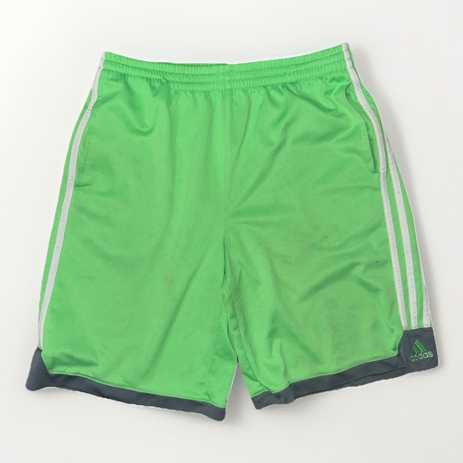 Adidas Adidas Youth Soccer Shorts Green XL 30x10 With Pockets Size US 30 / EU 46 - 1 Thumbnail