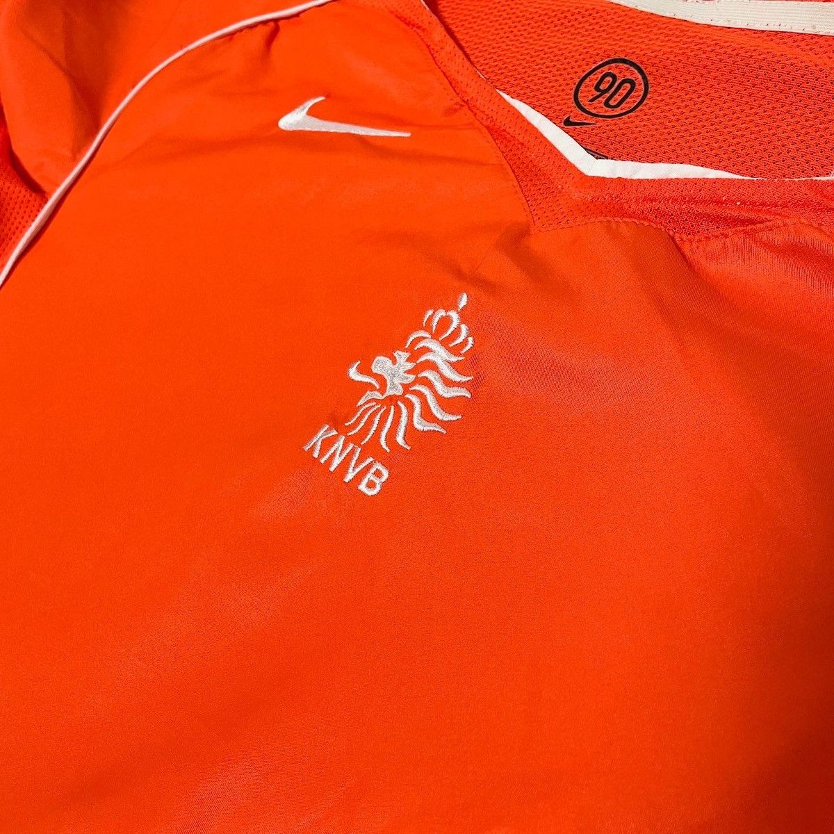 Nike NEDERLANDS 2004 VINTAGE NIKE TOTAL 90 SOCCER JERSEY Size US XXL / EU 58 / 5 - 4 Thumbnail