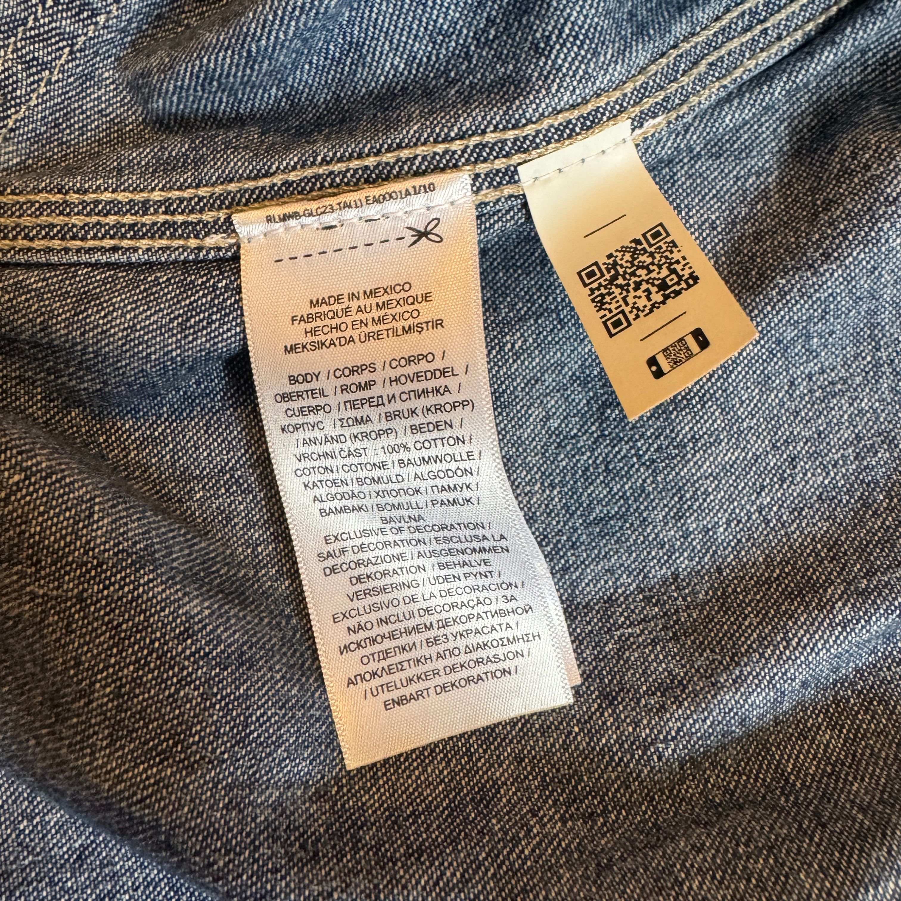 Denim & Supply Ralph Lauren 91-B Zip Denim Jacket Size US XS / EU 42 / 0 - 4 Thumbnail