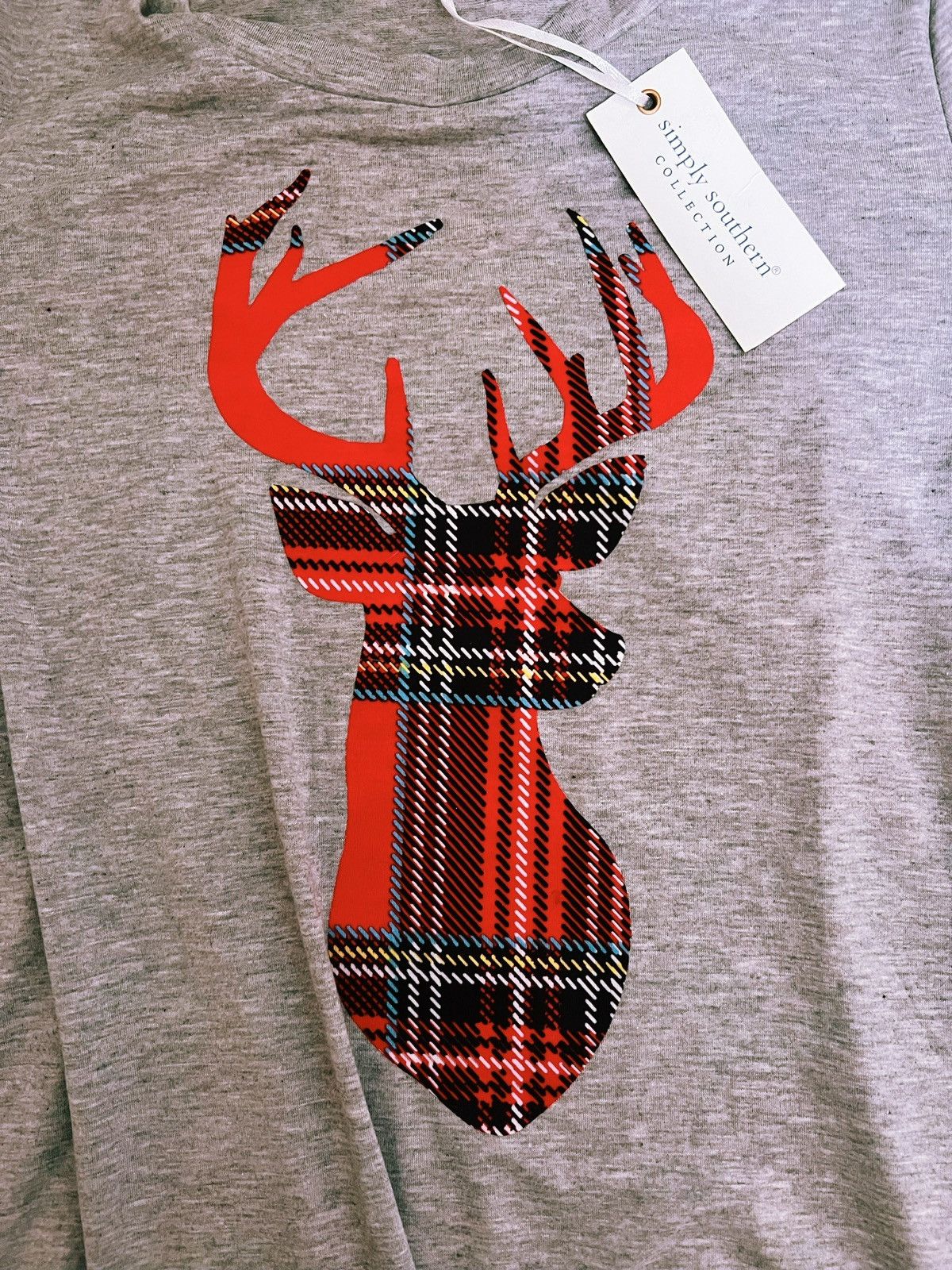 Southern Tide Simply Southern oh Deer Plaid Hi Low pajamas cozy tunic free Size S / US 4 / IT 40 - 12 Thumbnail