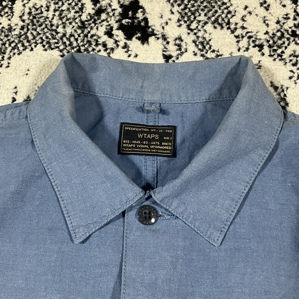 Wtaps WTAPS BUDS SS 01 SHIRT. COTTON. CHAMBRAY 2017 Size US L / EU 52-54 / 3 - 3 Thumbnail
