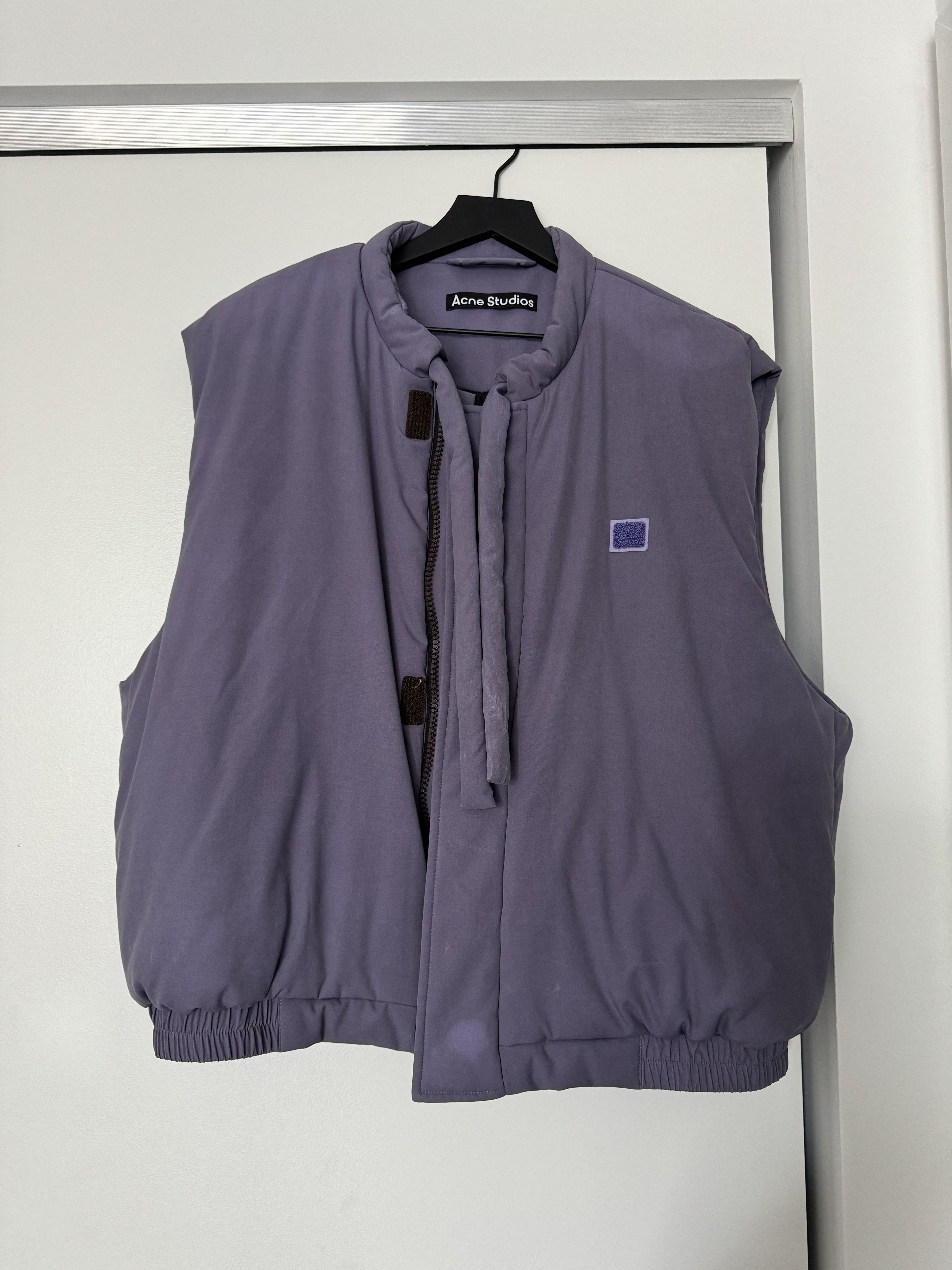 トップス ACNE STUDIOS Chunky sweater vest Acne Studios Acne Studios Black&White Chunky Sweater Vest | Grailed