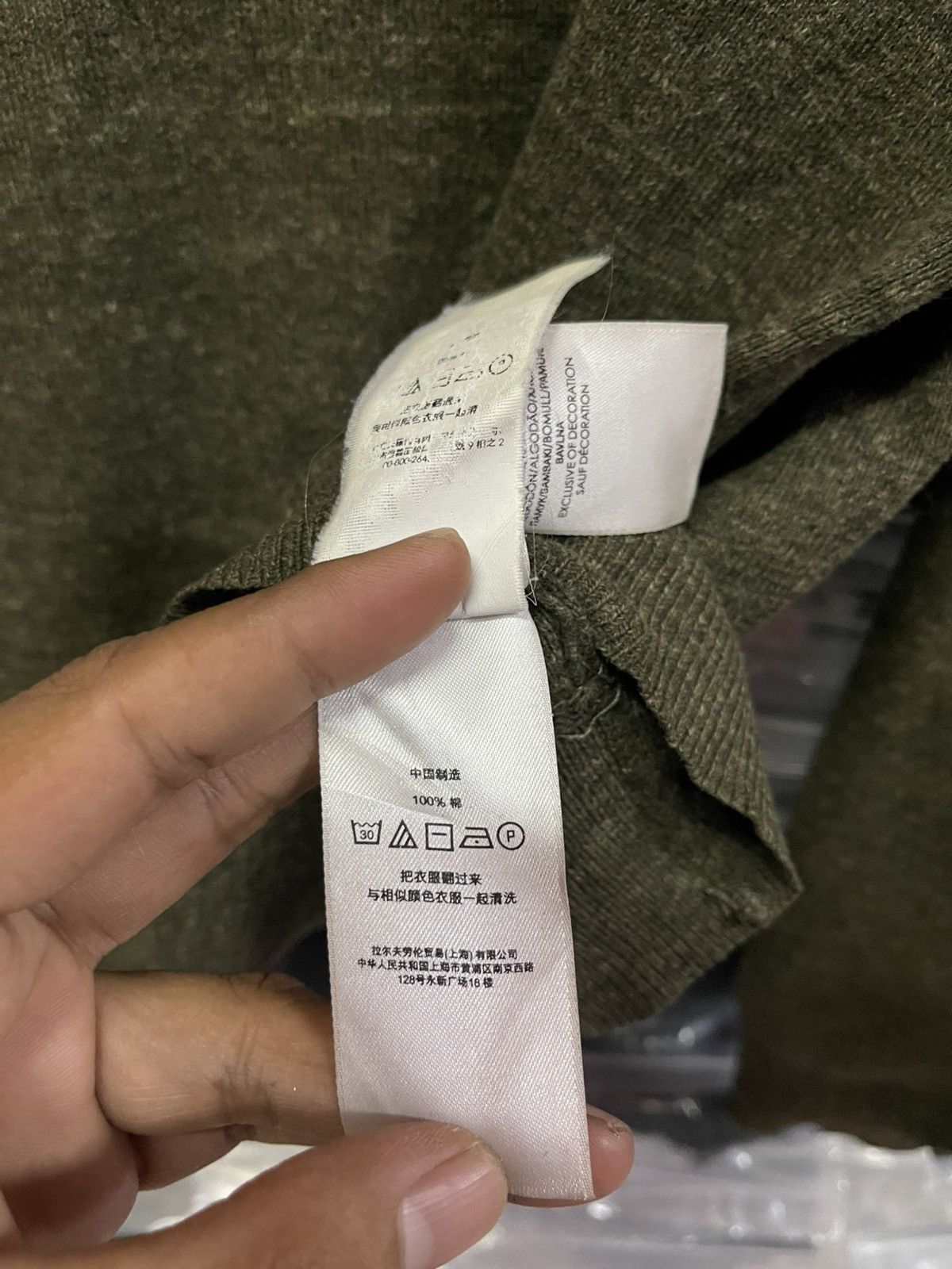 Polo Ralph Lauren Polo Ralph Lauren Dark Green Crewneck Sweater🔥🔥🔥 Size US L / EU 52-54 / 3 - 8 Thumbnail