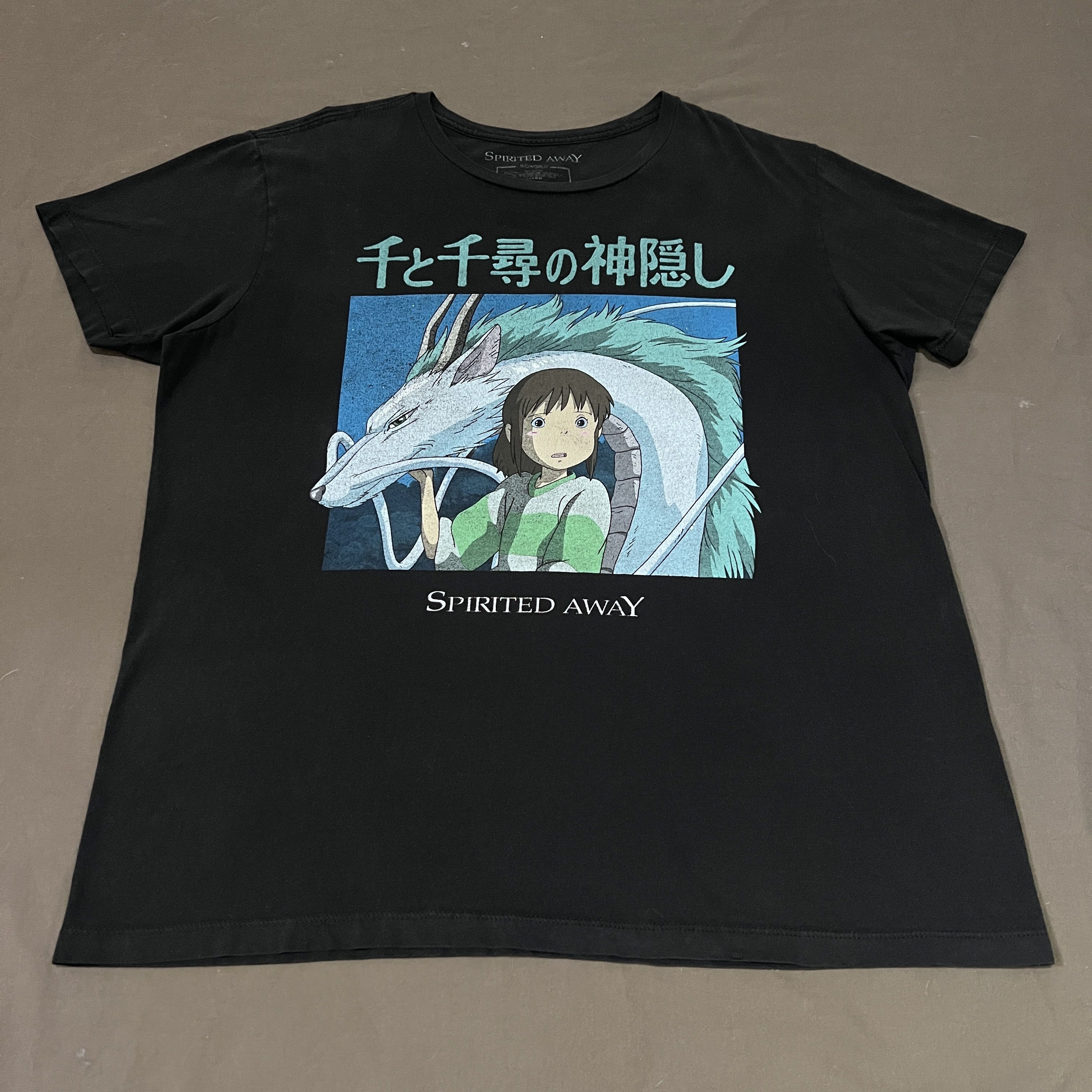 Anime Spirited Away My neighbor totoro studio ghibli Promo Tee XL Size US XL / EU 56 / 4 - 5 Thumbnail