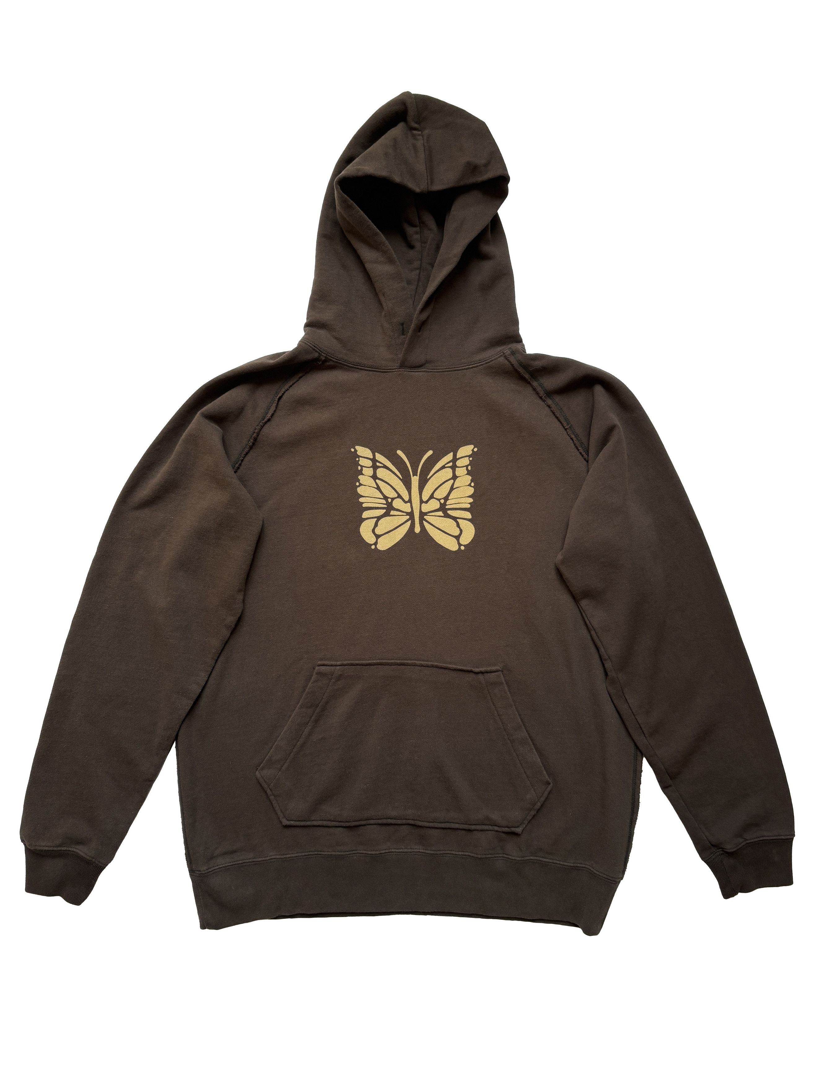 Needles ⚡️QUICK SALE⚡️2019 Needles Brown Hoodie with Butterfly Logo Size US S / EU 44-46 / 1 - 1 Thumbnail