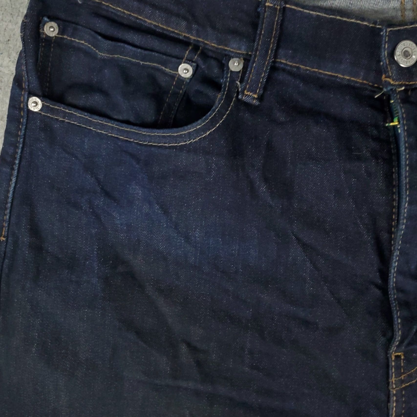 Levi's Levis 512 Jeans Mens 38x31 Blue Slim Taper Leg Denim Pants Size US 38 / EU 54 - 3 Thumbnail