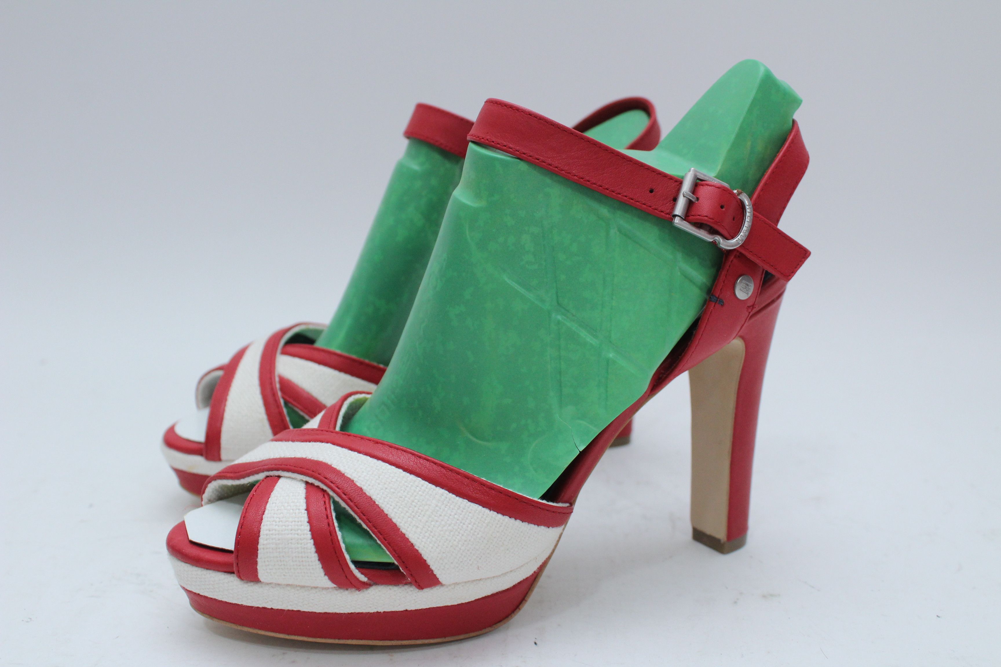 Tommy Hilfiger Tommy Hilfiger Sandals Hells Size 38 Authentic Vintage Size US 8 / IT 38 - 4 Thumbnail