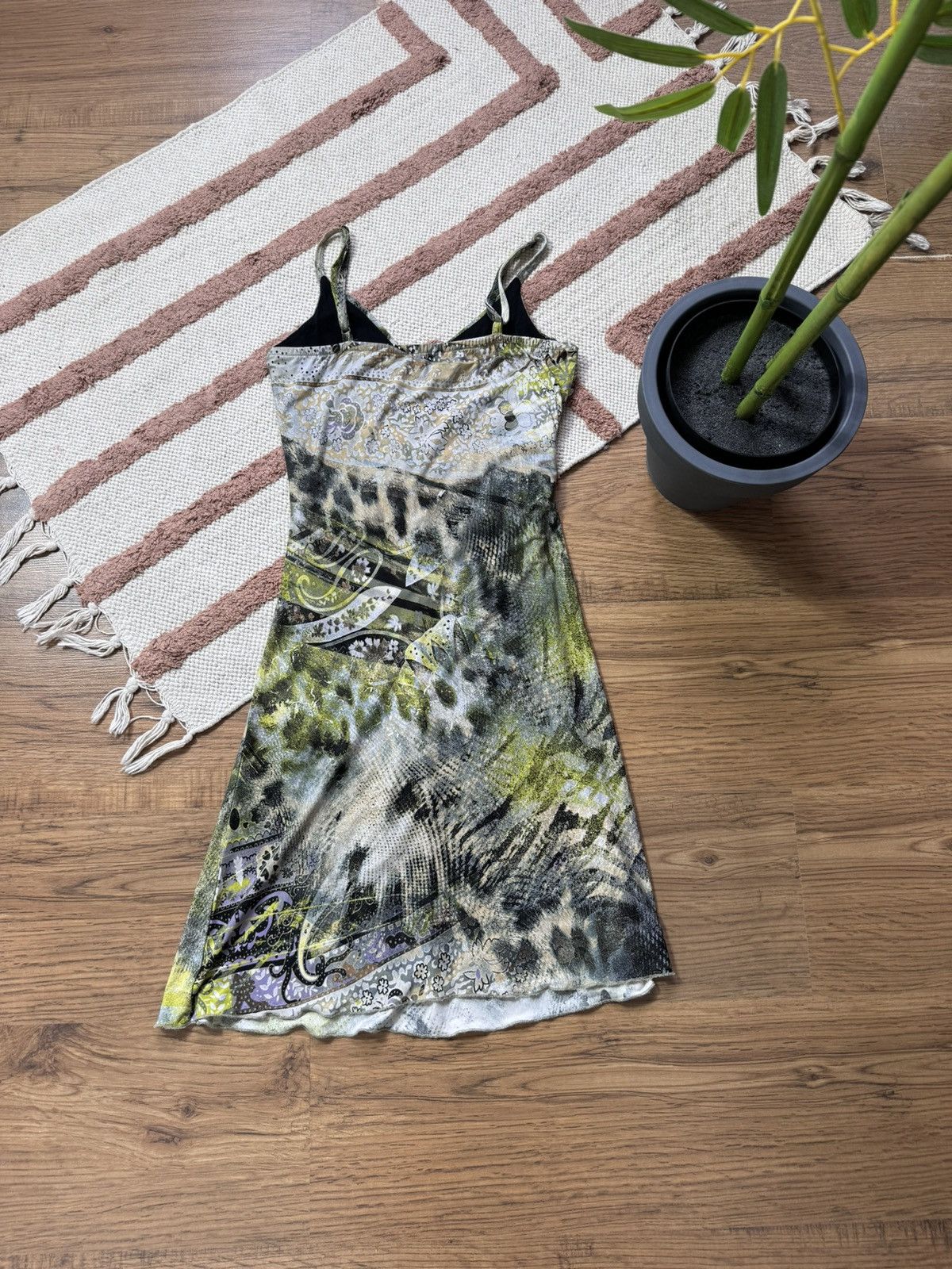 Vintage VINTAGE 2000s GLAMOUR MINI DRESS Size S / US 4 / IT 40 - 8 Thumbnail