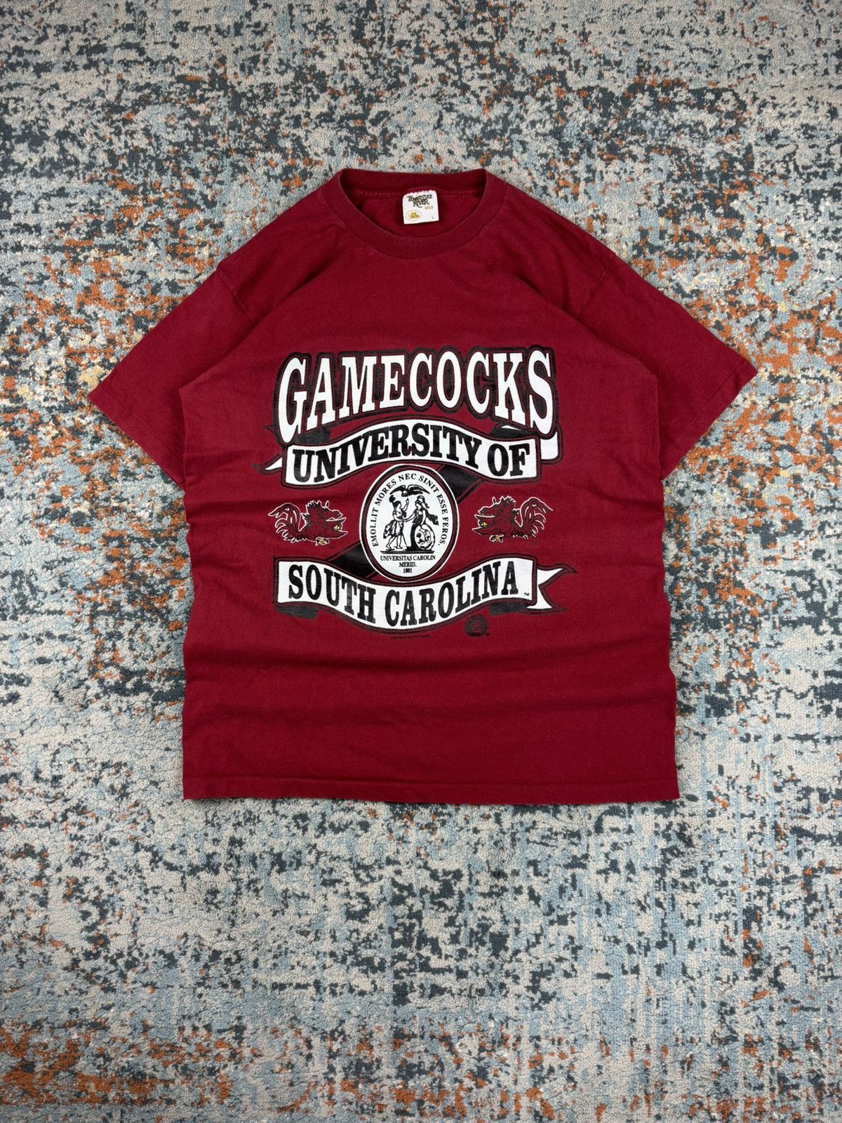 NCAA × Vintage Vintage 80s Gamecocks university of North Carolina ncaa tee Size US L / EU 52-54 / 3 - 1 Thumbnail