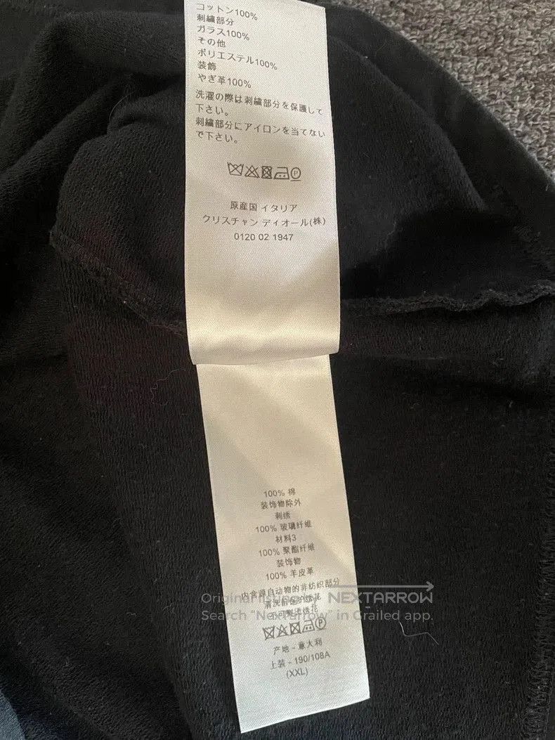 Dior Dior Black Bellflower Bead T. Size US XXL / EU 58 / 5 - 6 Thumbnail