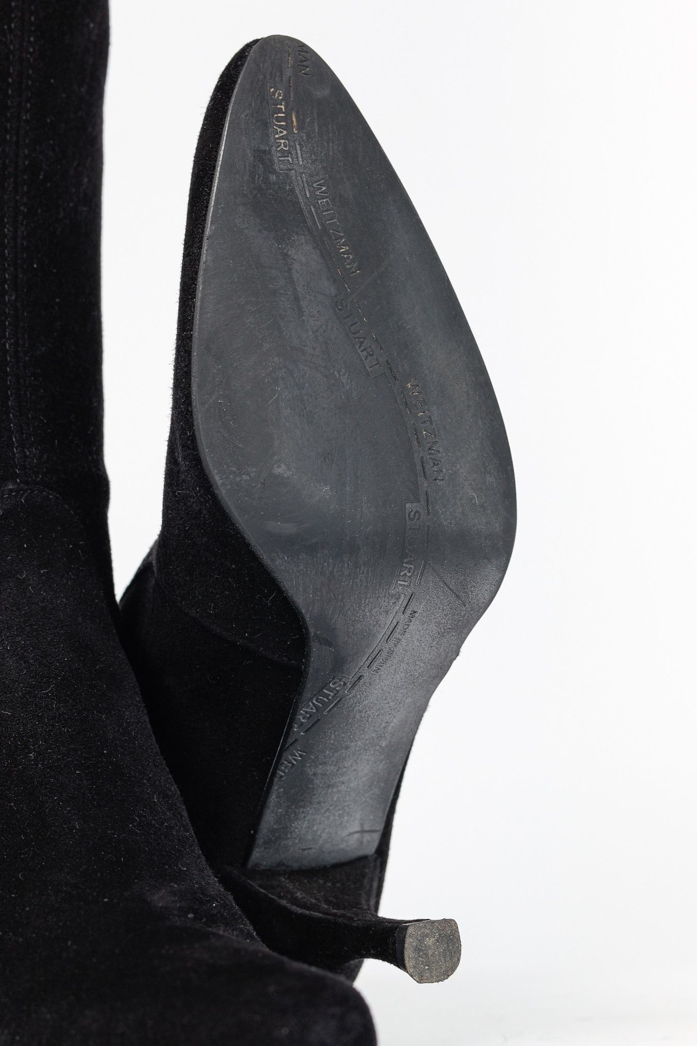 Stuart Weitzman Stuart Weitzman Giving Suede Pointed-Toe Knee-High Boots Size US 8 / IT 38 - 5 Thumbnail
