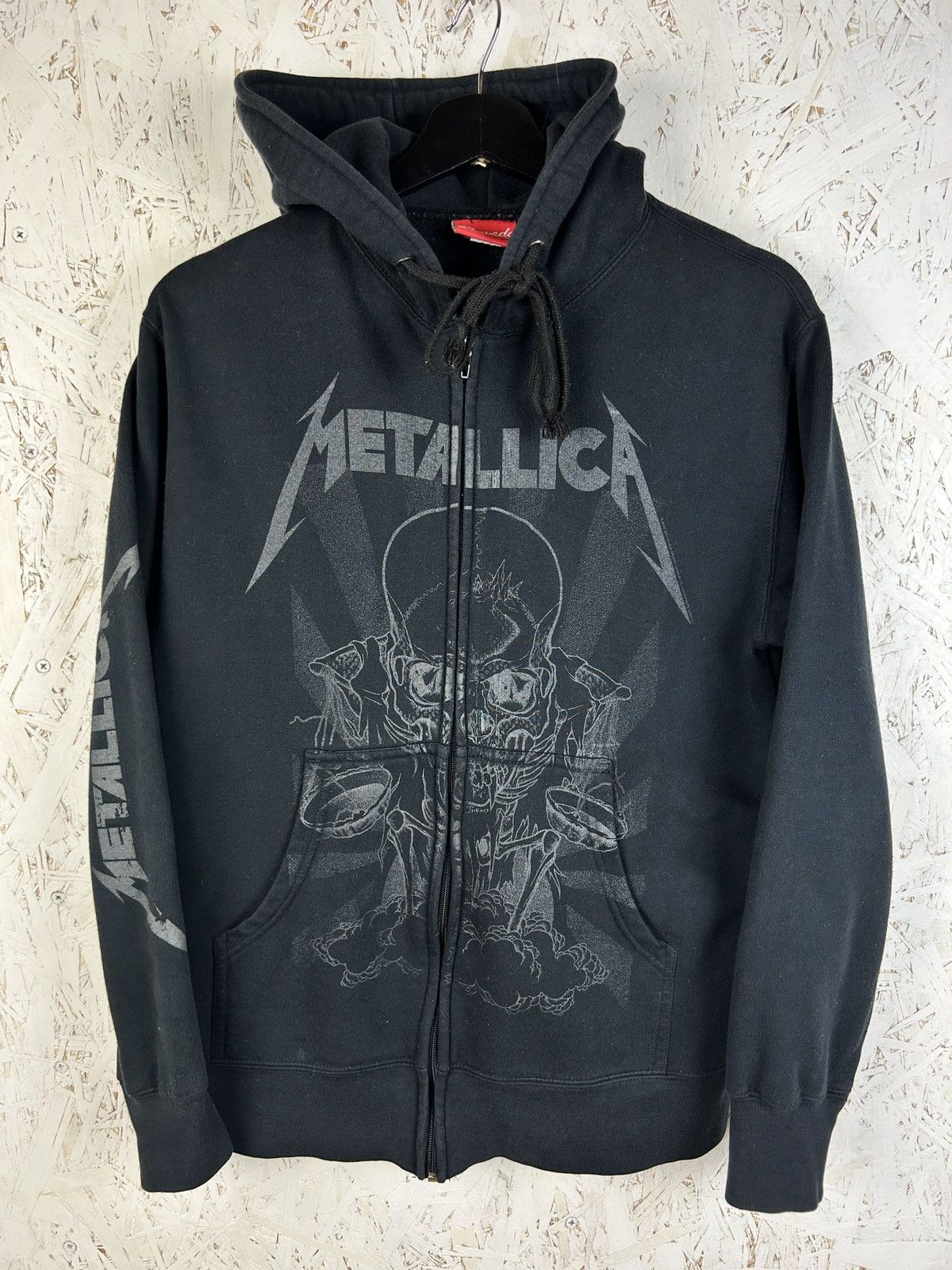 Band Tees Vintage Bravado Metallica 2006 Skull Zip Hoodie Black S Size US S / EU 44-46 / 1 - 1 Thumbnail