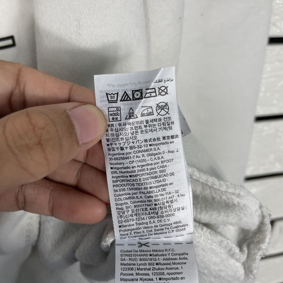 Gap Gap Big Logo White Sweatshirt Size US M / EU 48-50 / 2 - 17 Thumbnail