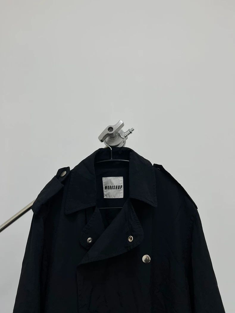 Yohji Yamamoto yohji yamamoto Breasted court trench coat 2503-Nextarrow Size US L / EU 52-54 / 3 - 3 Thumbnail