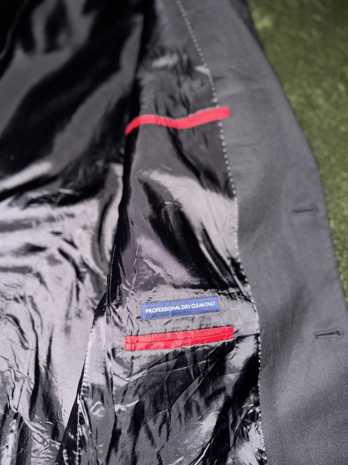 Tommy Hilfiger [44R] Tommy Hilfiger USA Classic Fit Blazer Jacket Black Size 44R - 7 Thumbnail