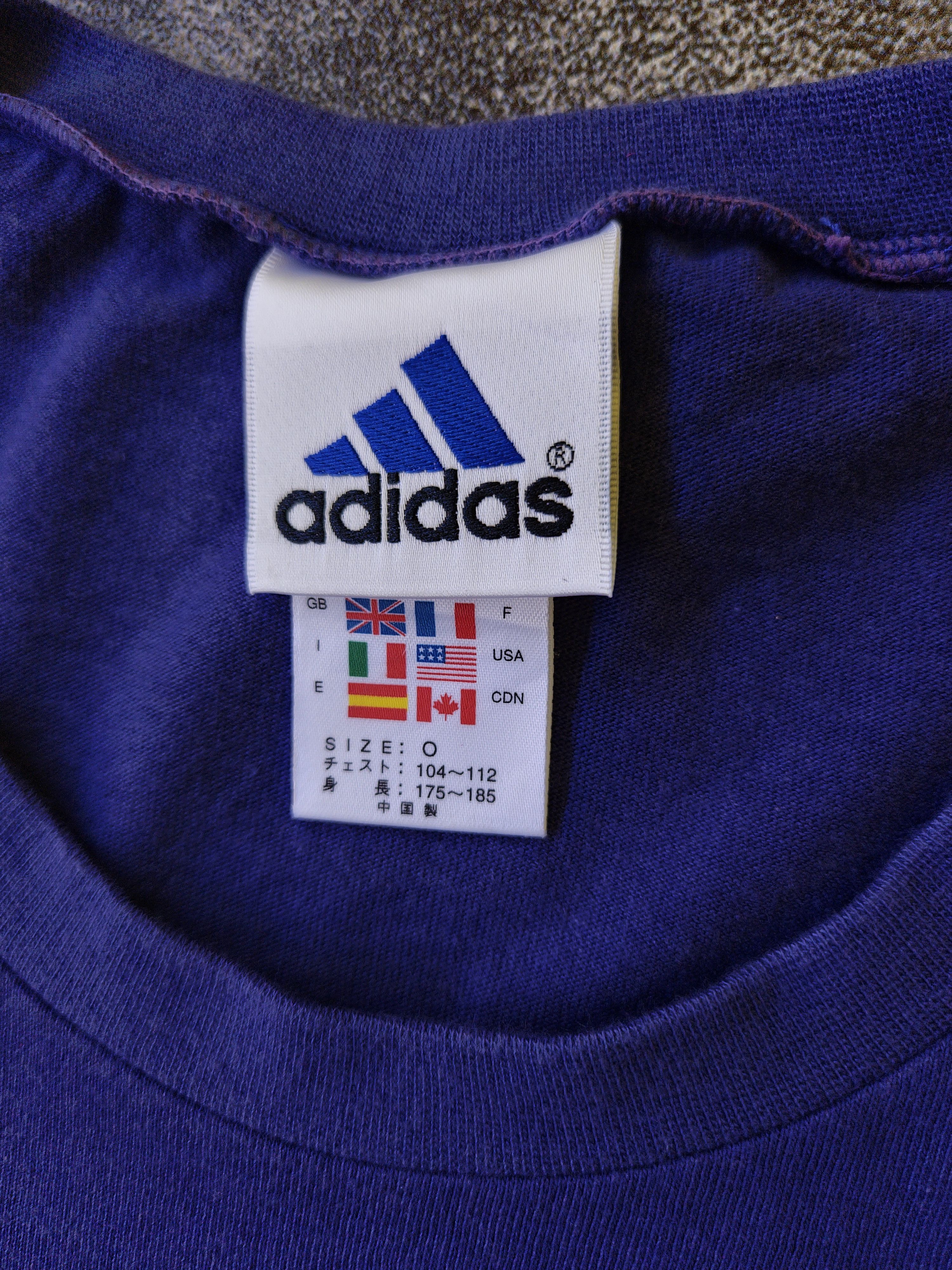 Adidas × Japanese Brand × Vintage Vintage Adidas Japan T-Shirt "We Believe" 2000s Size L Size US L / EU 52-54 / 3 - 4 Thumbnail