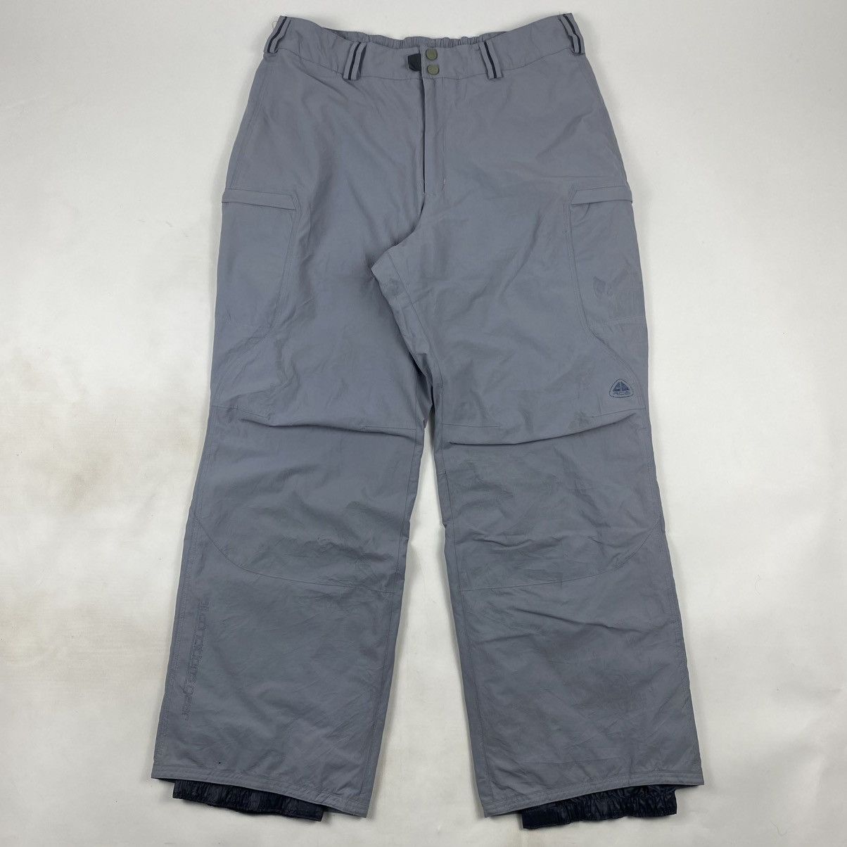 Nike ACG Crazy Nike ACG Baggy Drill Y2K Nylon Track pants Size US 34 / EU 50 - 1 Thumbnail