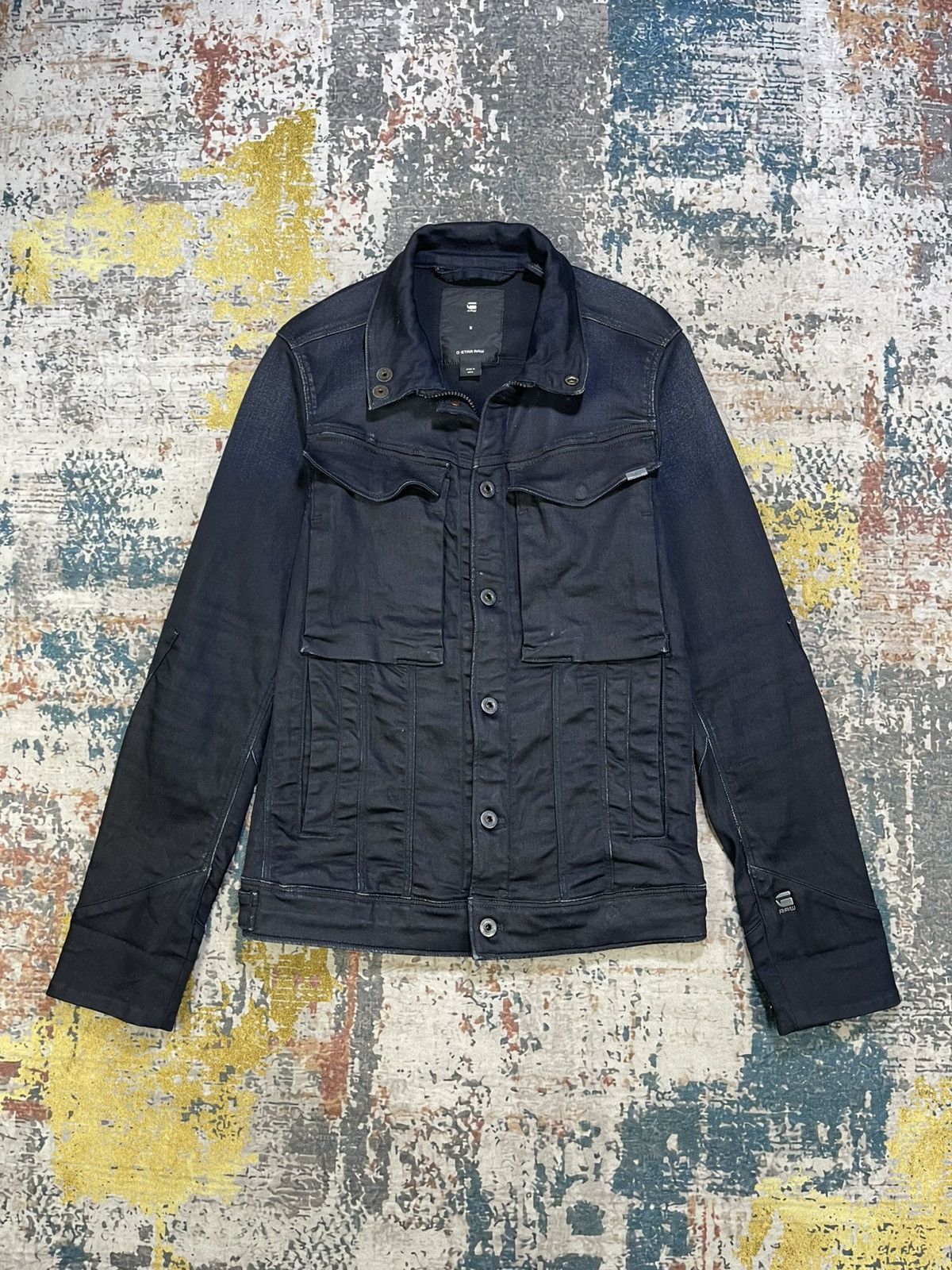 G-Star G-Star Vodan 3D Indigo Bionic Slim Jacket Size US S / EU 44-46 / 1 - 1 Thumbnail