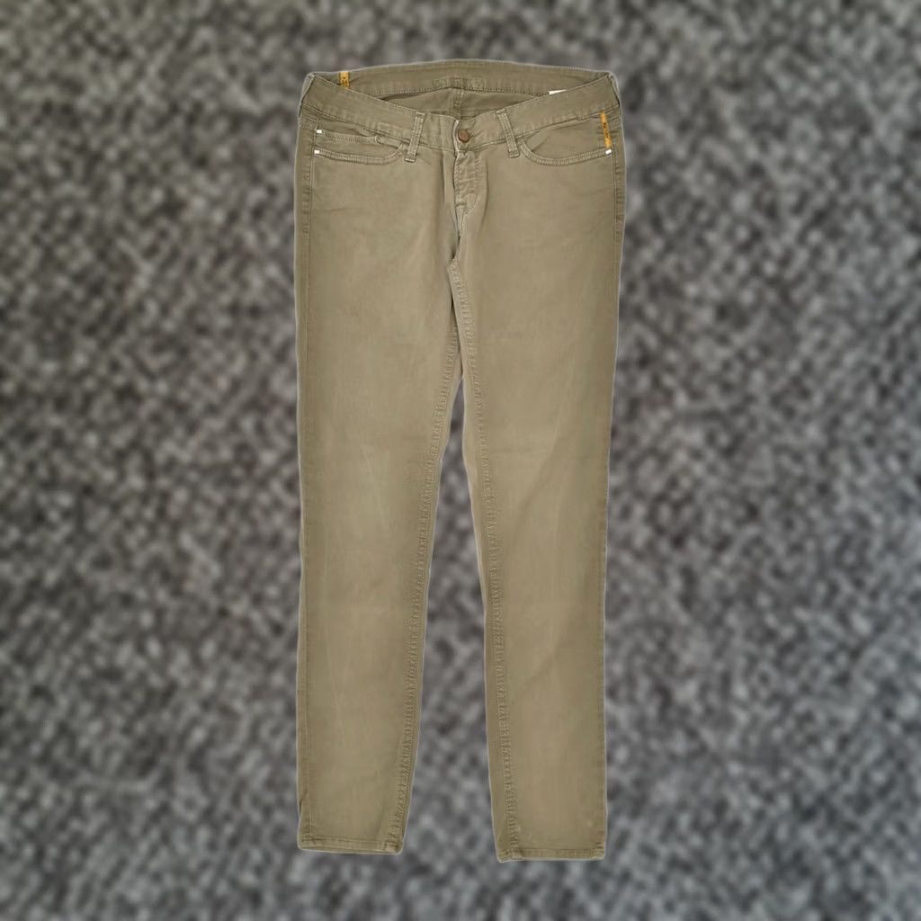 Vintage MELTIN' POT Trousers Adult 34 Brown Cotton Casual Designer Womens Size 24" / US 00 / IT 34 - 1 Thumbnail