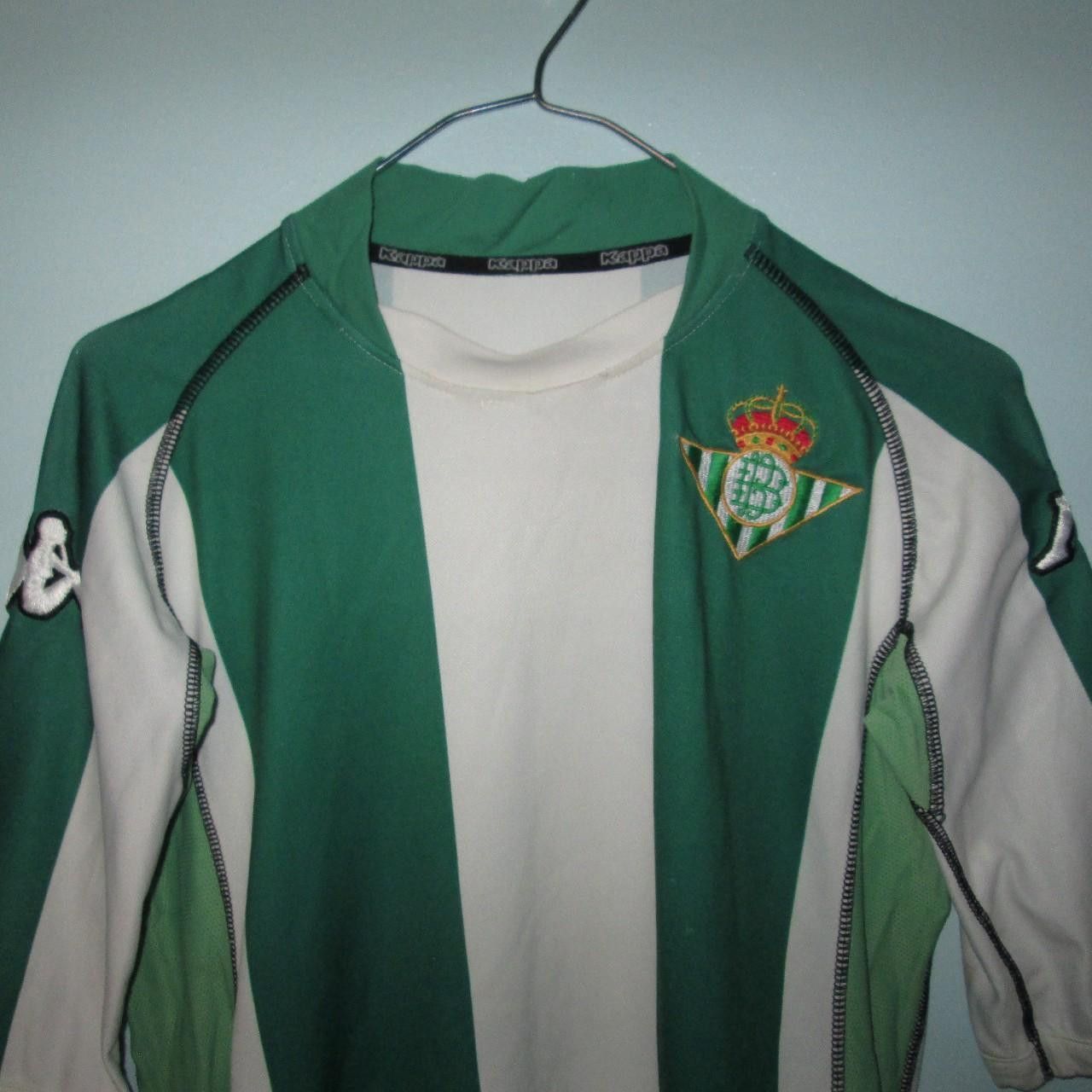 Kappa Real Betis Spain 2002 2003 Home Shirt Jersey Camiseta Size US S / EU 44-46 / 1 - 4 Thumbnail