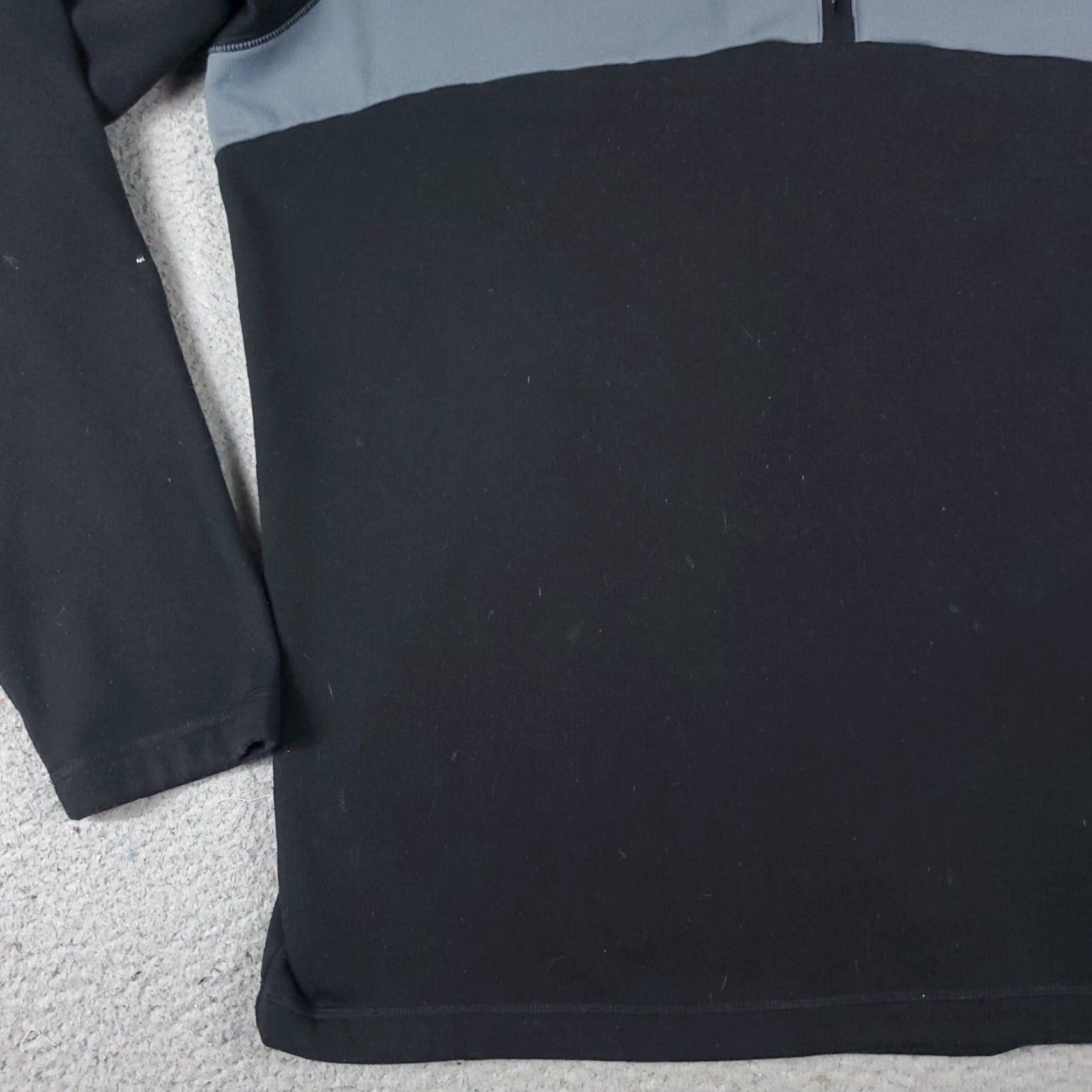 Adidas Adidas Black Fleece Sweater Mens Large 1/4 Zip Pullover Casual Size US L / EU 52-54 / 3 - 3 Thumbnail