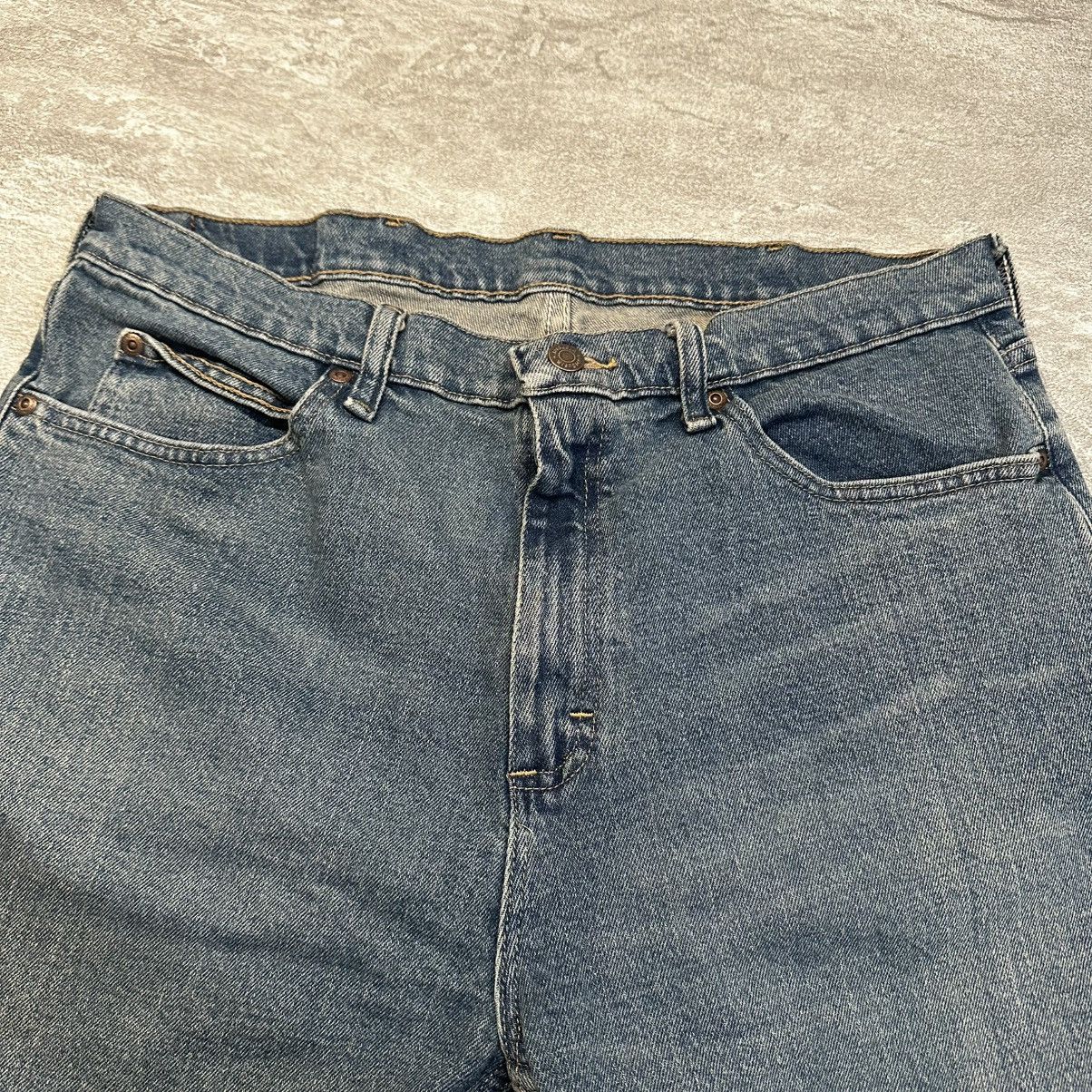 Vintage × Wrangler Vintage Wrangler Jorts Denim Shorts Mid Blue Baggy Relaxed Size US 34 / EU 50 - 2 Thumbnail