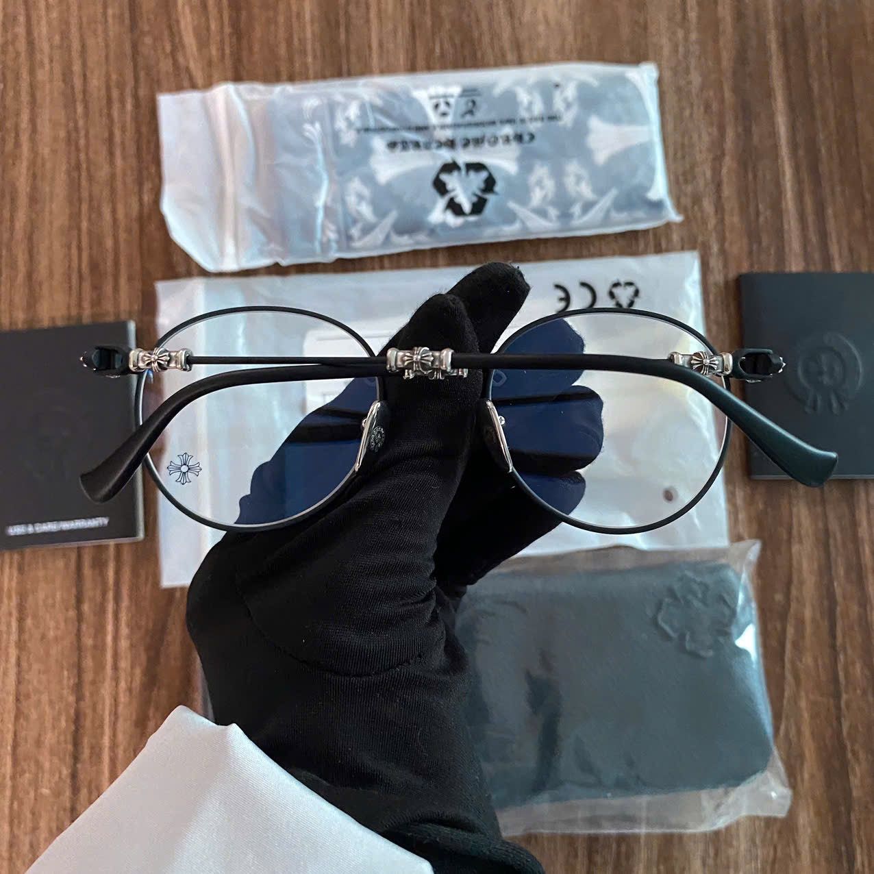 Chrome Hearts CHROME HEARTS BUBBA - A EYEGLASSES Size ONE SIZE - 3 Thumbnail