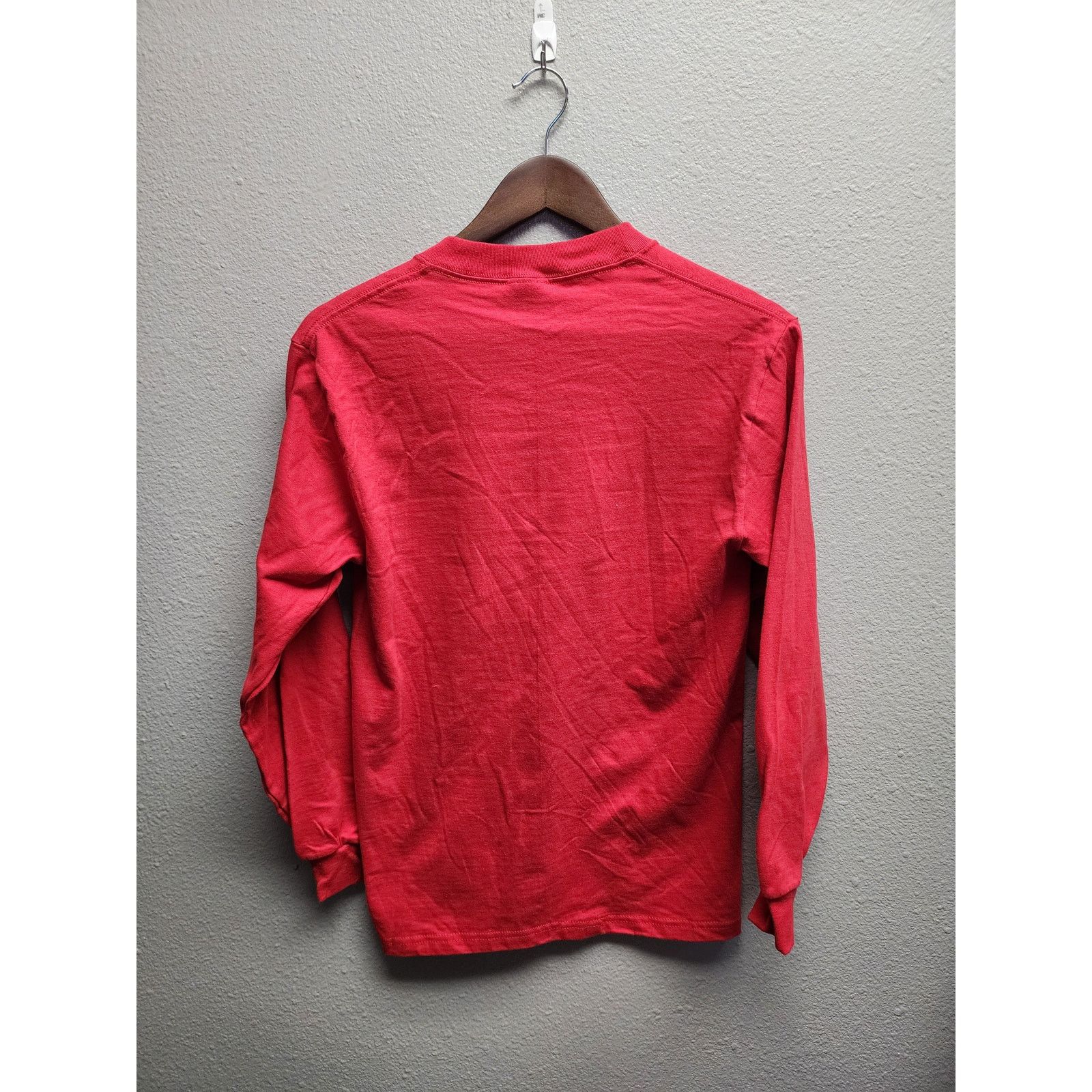 Hanes Hanes Vintage Beefy-T Red Long Sleeve Small Cotton Retro Size US S / EU 44-46 / 1 - 4 Thumbnail