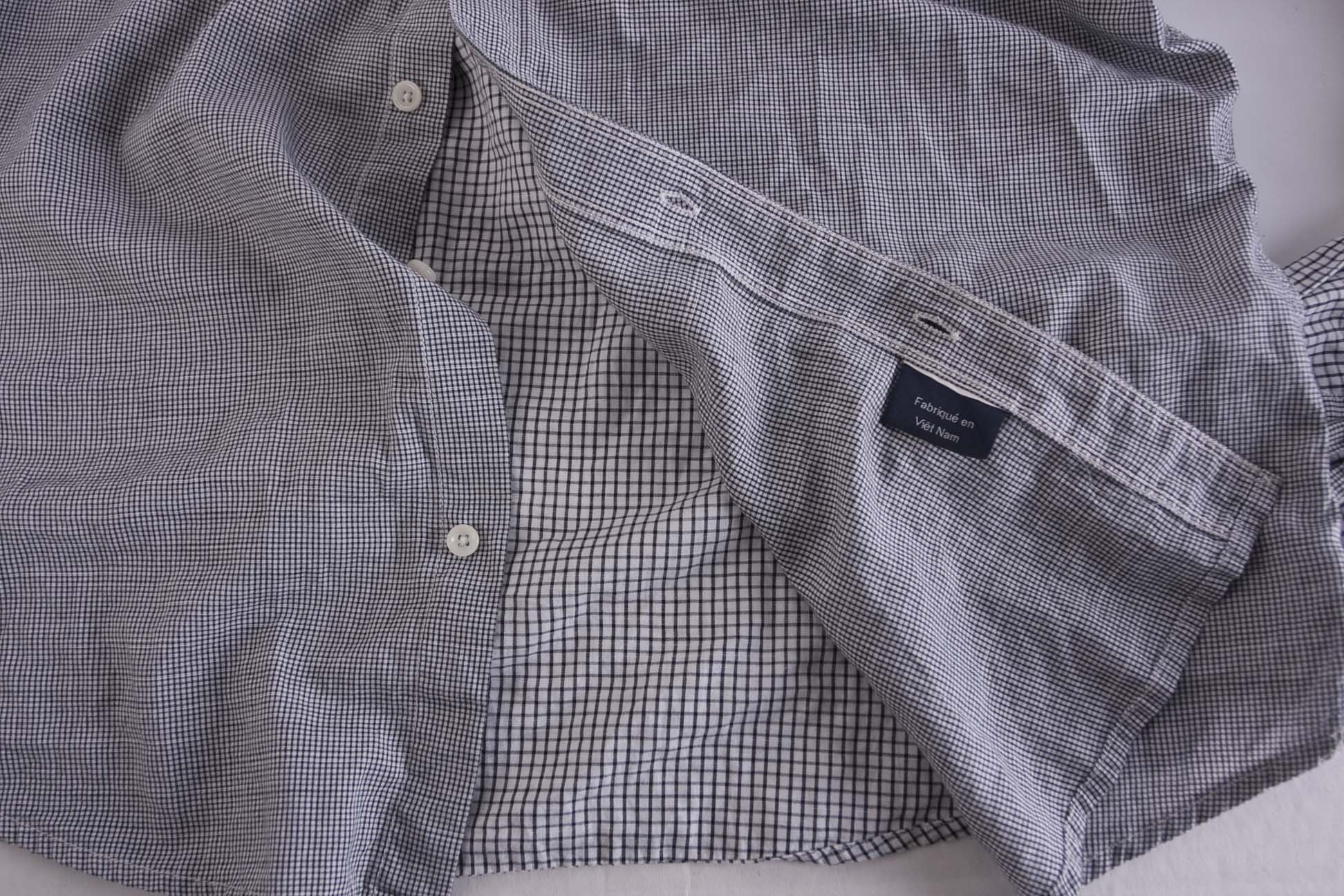 Armani Armani Jeans Shirt Size XL Gray Plaid Size US XL / EU 56 / 4 - 4 Thumbnail