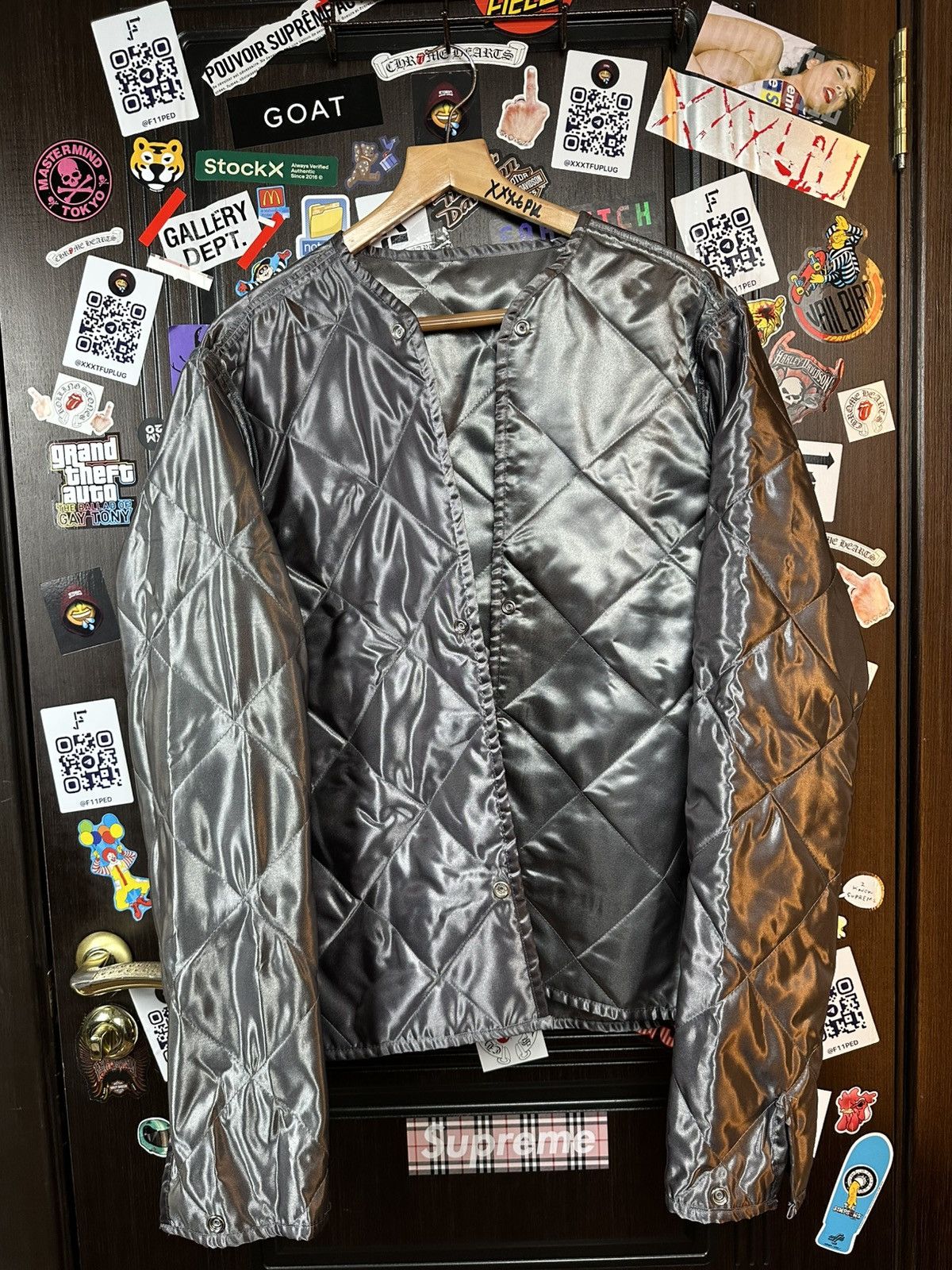 Sp5der × Young Thug OG Spider Worldwide 2019 Denim Jacket RARE Size US M / EU 48-50 / 2 - 6 Thumbnail