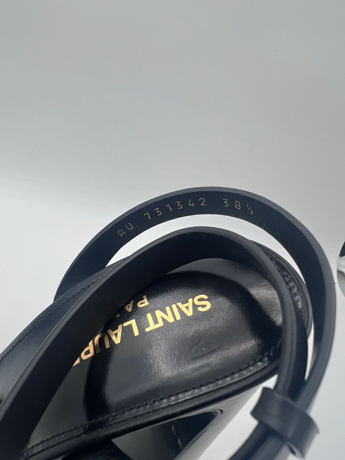 Saint Laurent Paris New Saint Laurent Platz Sandals IT38.5/ US 8.5 Size US 8.5 / IT 38.5 - 16 Thumbnail