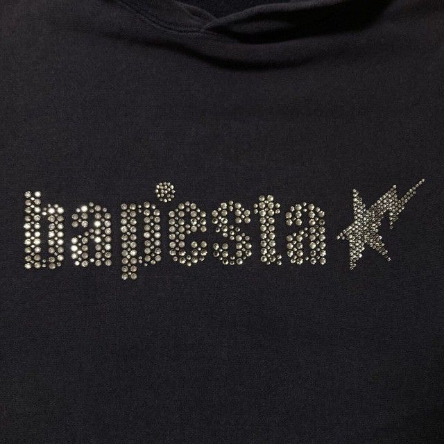 Bape × Swarovski 🔥Vintage🔥 Swarovski BAPE STA Logo Pullover Hoodie NIGO APE Size US S / EU 44-46 / 1 - 3 Thumbnail