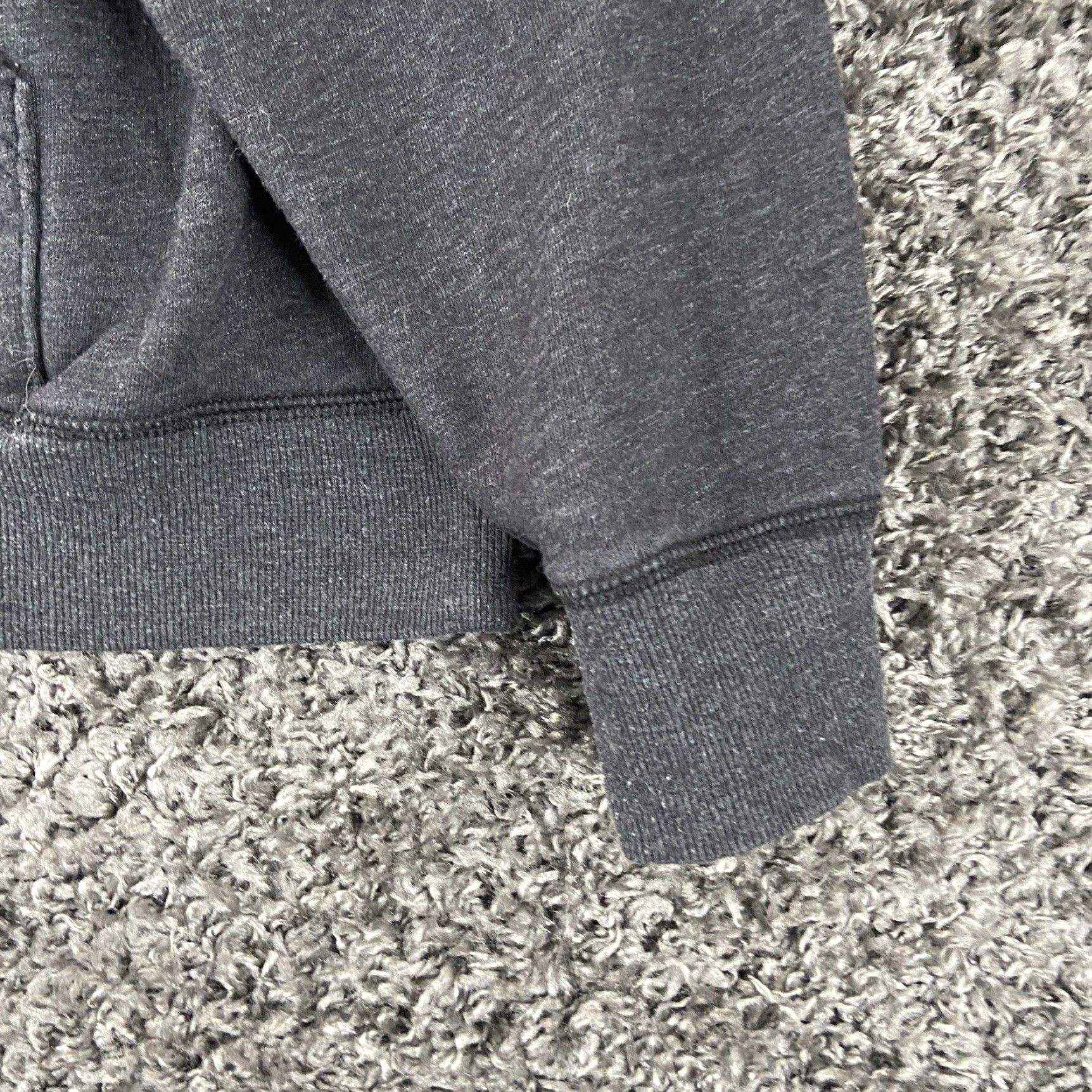 Old Navy Old Navy Hoodie Women Size L Gray Easy Does It Pullover Activewear Blue Logo Size L / US 10 / IT 46 - 2 Thumbnail