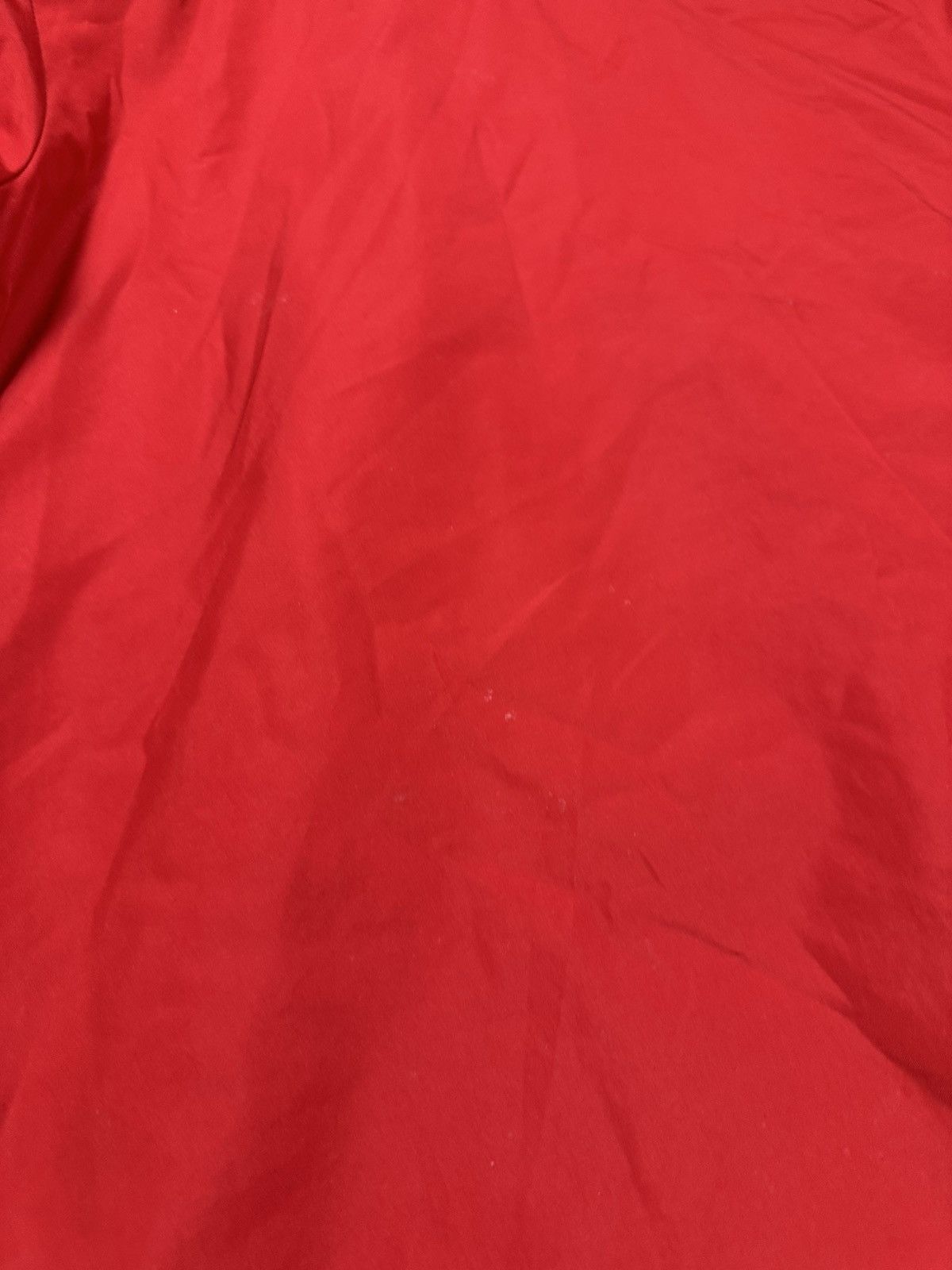 Nike × Vintage Vintage Y2K Nike Red Hooded Track Jacket Swoosh Size US L / EU 52-54 / 3 - 11 Thumbnail