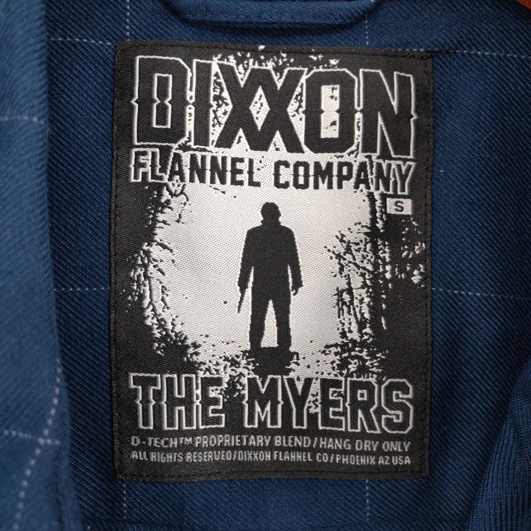 Vintage Dixxon The Myers Shirt Mens S Blue Plaid Long Sleeve Button-Up Shirt - Vintage? No => Dixxon The Myers Shirt Mens S Blue Plaid Long Sleeve Button-Up Size US S / EU 44-46 / 1 - 2 Thumbnail