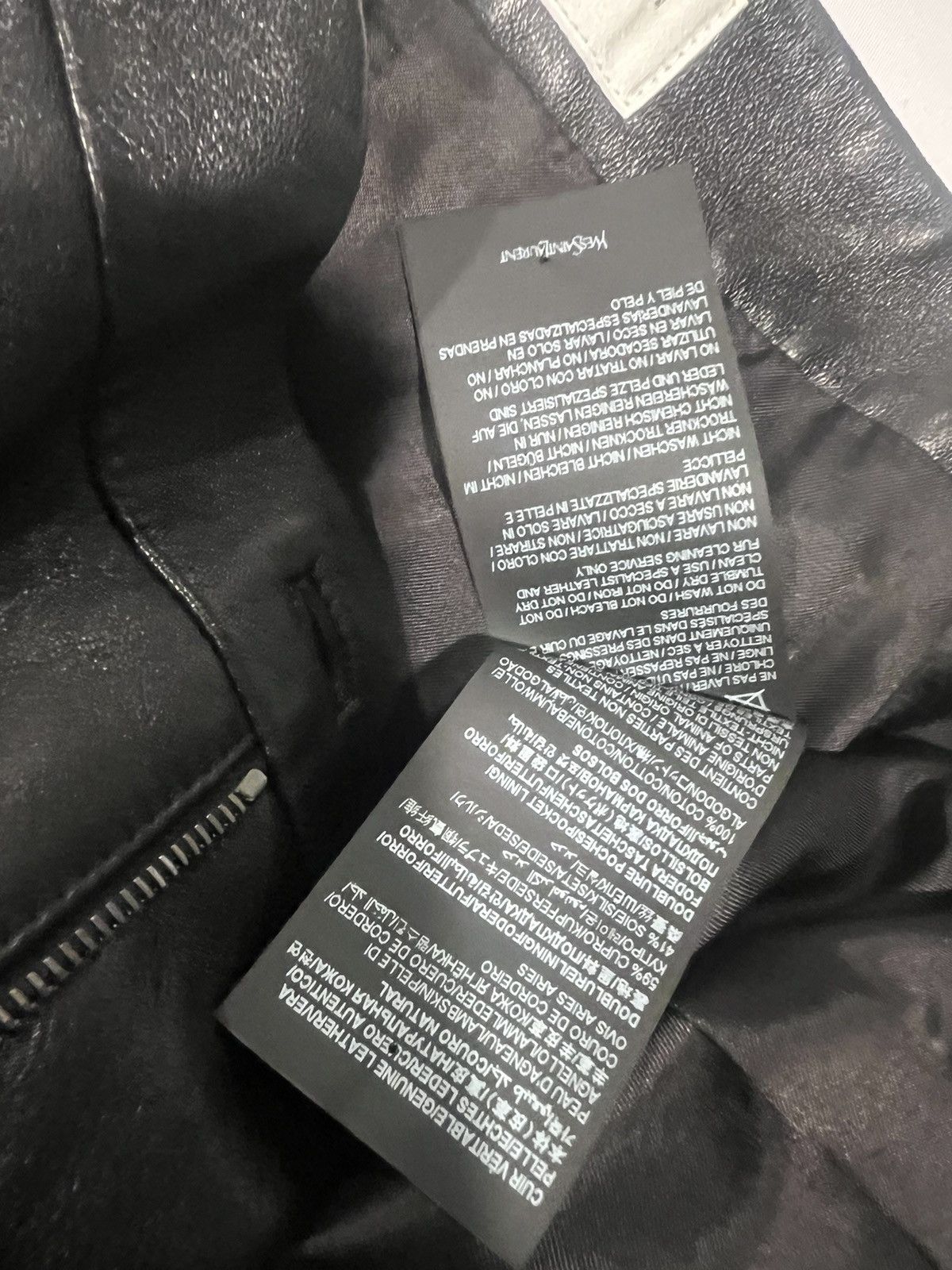 Saint Laurent Paris Saint Laurent mens leather pants. 52/34. $4990 Size US 34 / EU 50 - 5 Thumbnail