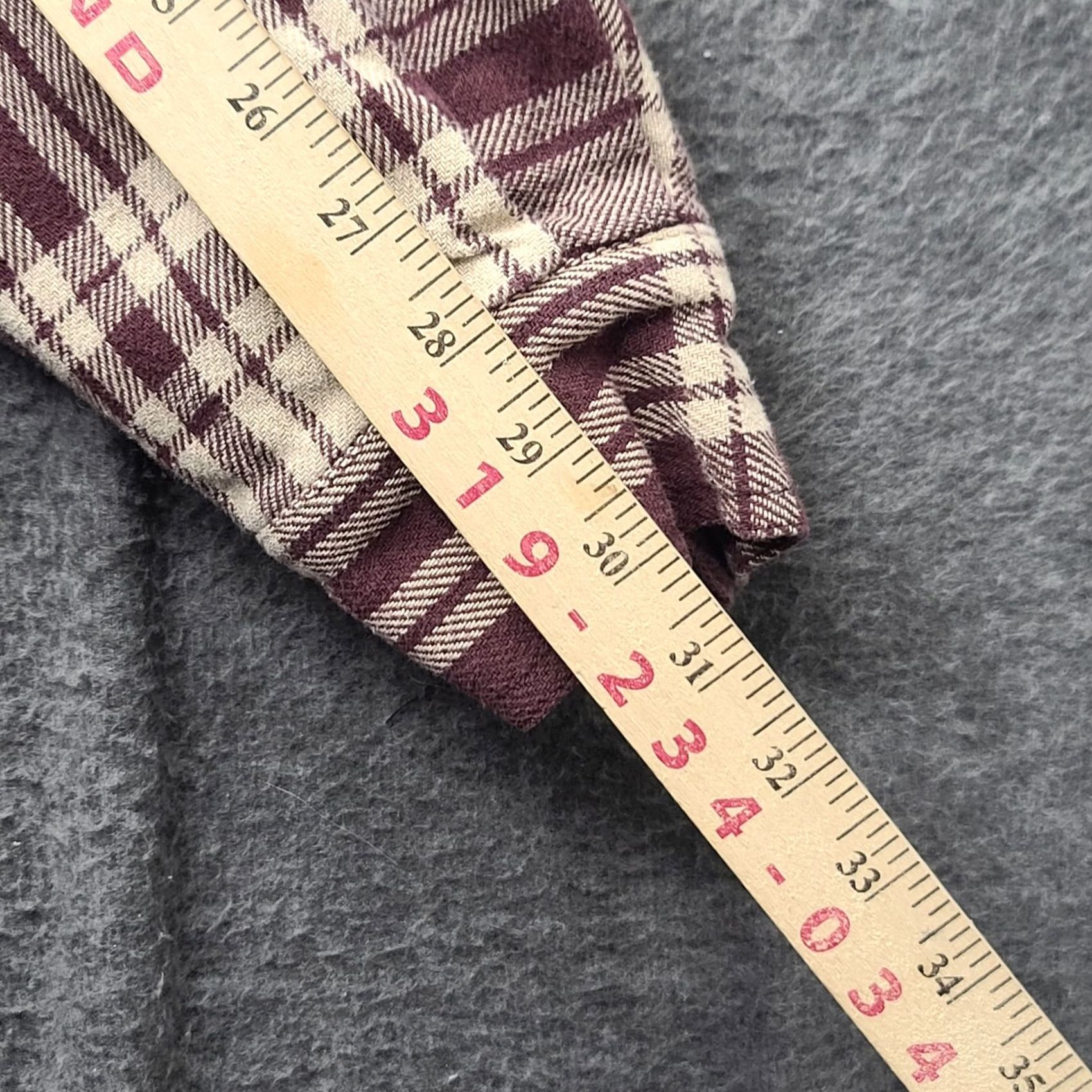 Vintage Duluth Flapjack Flannel Shirt Jac Heritage Weight Mens M Burgandy Plaid Button-Up Snap Long Sleeve Size US M / EU 48-50 / 2 - 6 Thumbnail