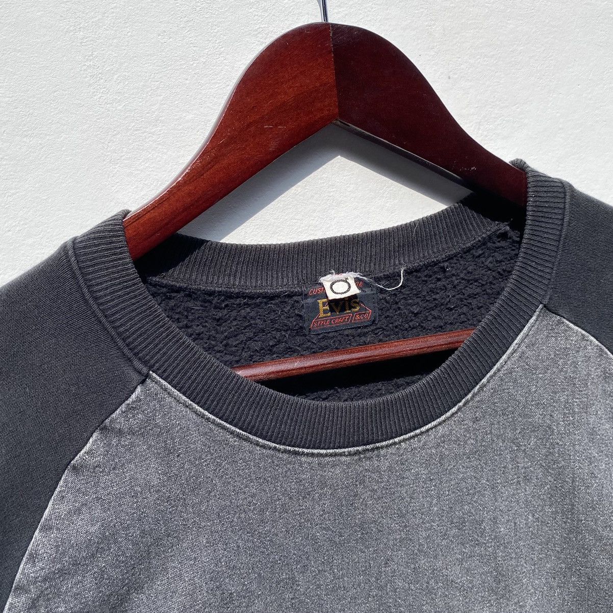 Evisu Rare! 90s EVIS Pocket Sweatshirt Evisu Japanese Denim Brand Size US S / EU 44-46 / 1 - 7 Thumbnail