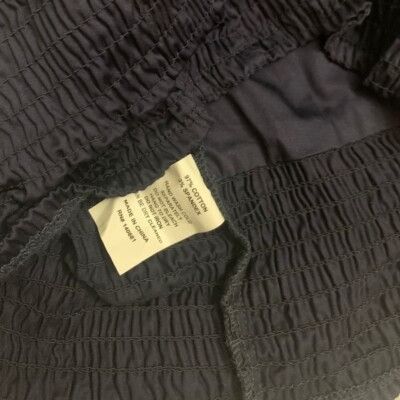 Other Unique Vintage Cute Sailor Off-shoulder Crop Top Dark Navy B Size S / US 4 / IT 40 - 5 Thumbnail