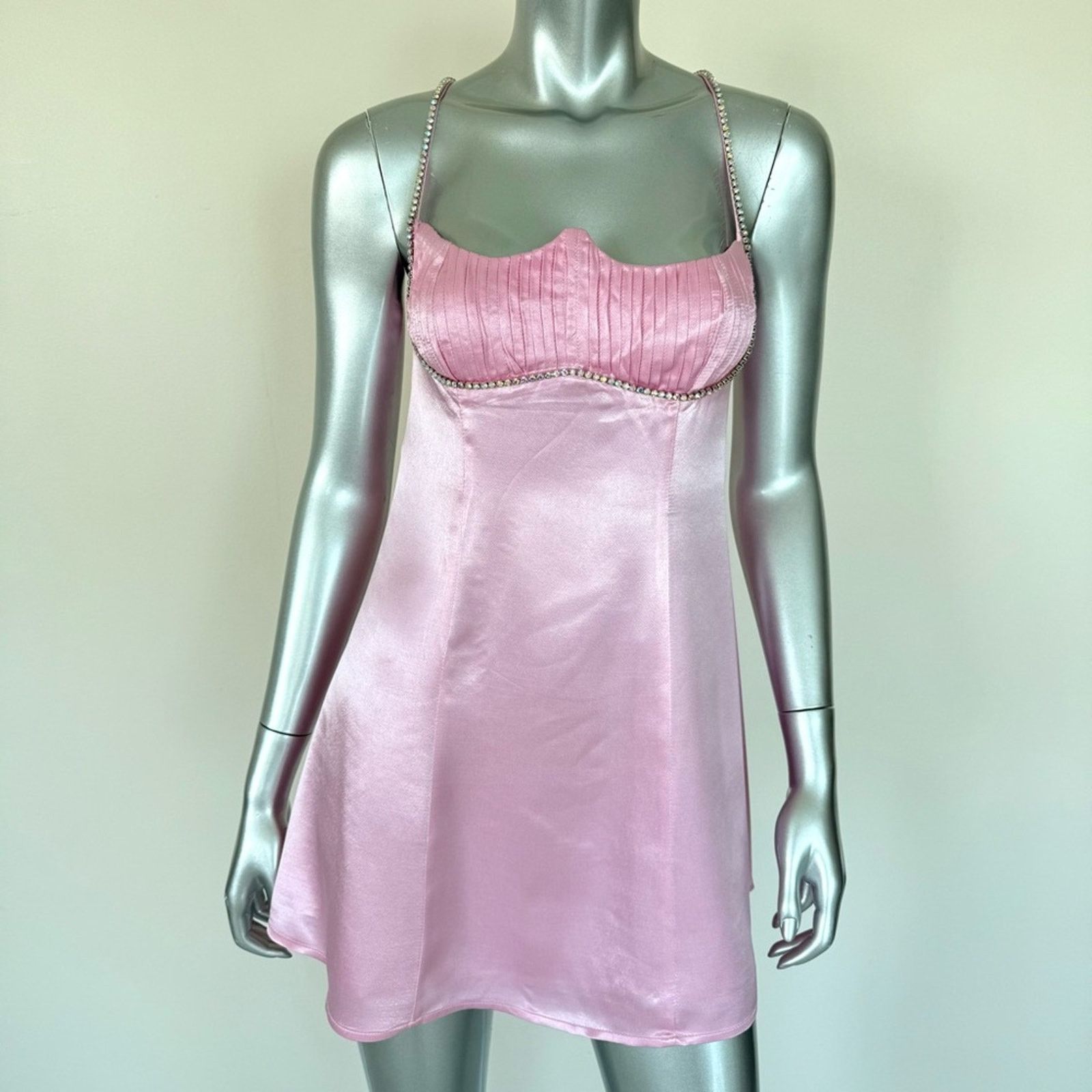 For Love & Lemons NWT!!! For love and lemons women pink dress size S 250$ Size S / US 4 / IT 40 - 2 Thumbnail