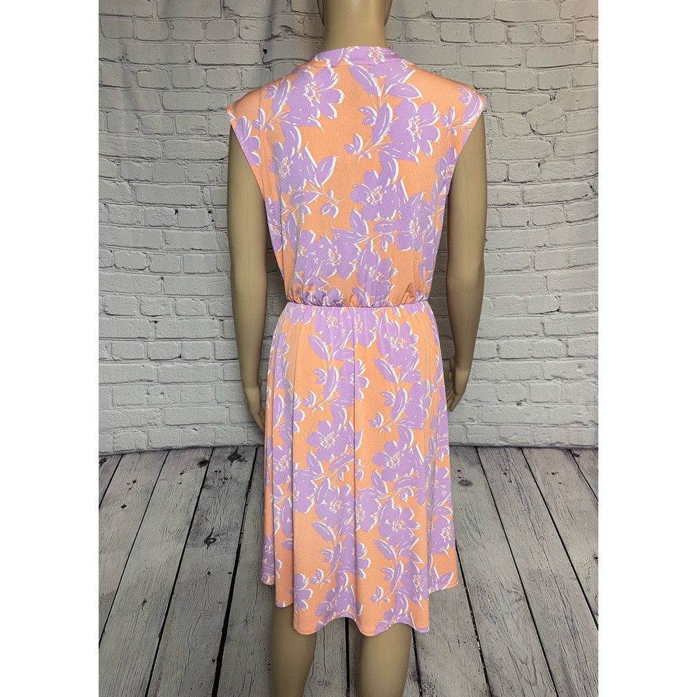 Bcbgmaxazria NWT New $178 BCBGMAXAZRIA Floral Surplice High-Low Dress Si Size XS / US 0-2 / IT 36-38 - 5 Thumbnail