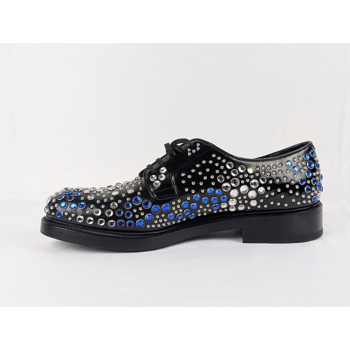 Prada o1rshd1 Leather Shoes in Nero in Nero Size US 10.5 / EU 43-44 - 3 Thumbnail