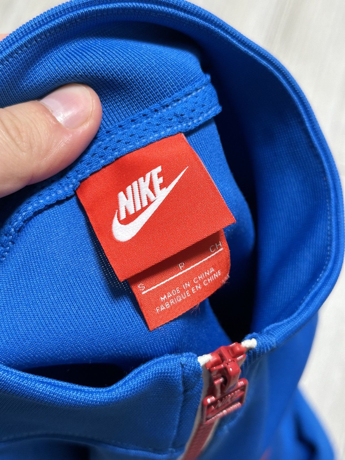 Nike Nike Taped Stripe Track Jacket Full Zip Swoosh Logo Size US S / EU 44-46 / 1 - 4 Thumbnail