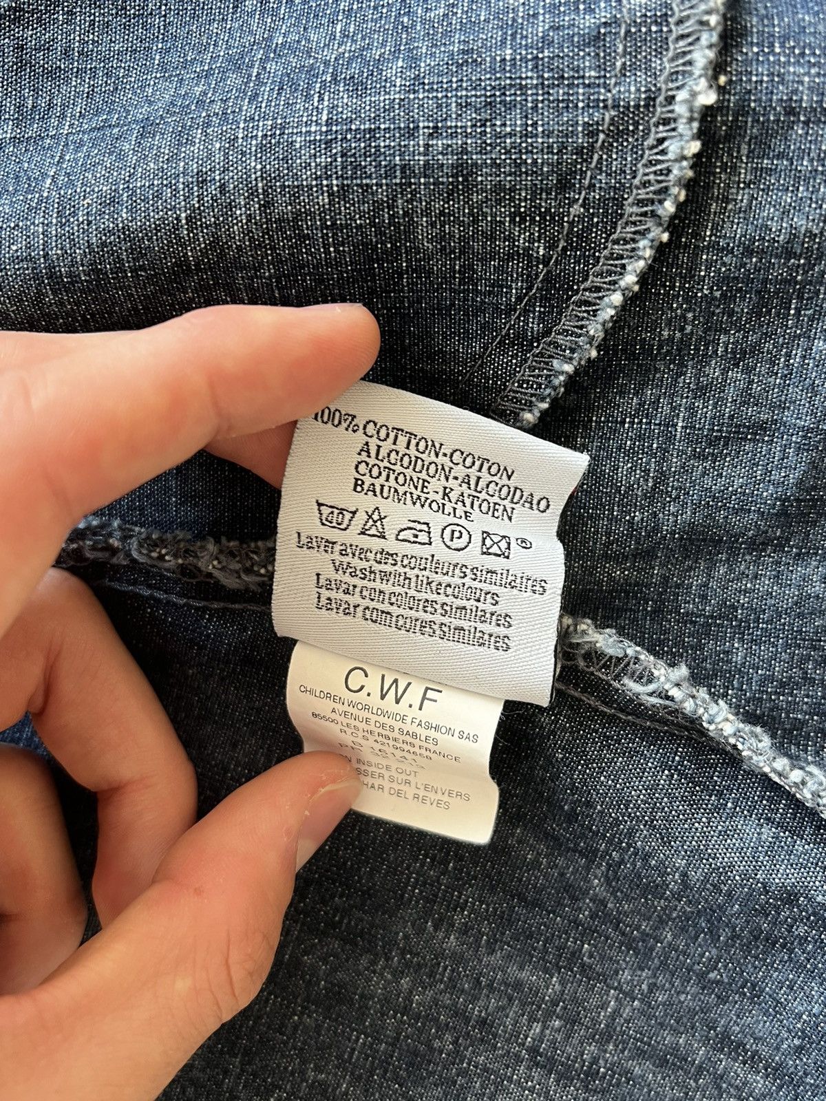 Vintage Burberry Denim Jacket