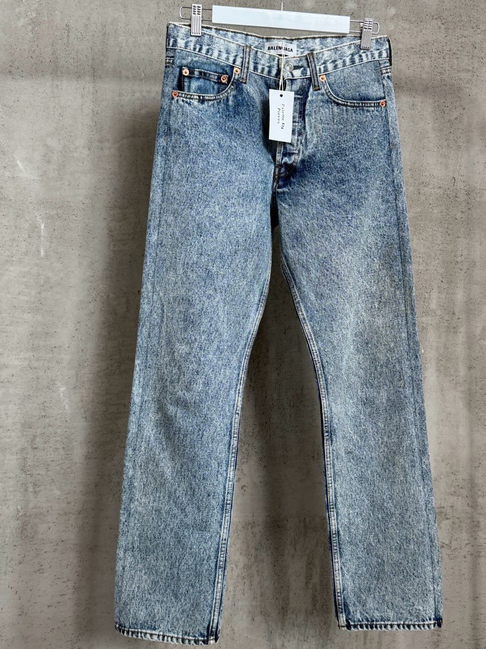 Balenciaga Balenciaga "Archetype" Light Blue Jeans FW17 Size 27" / US 4 / IT 40 - 3 Thumbnail