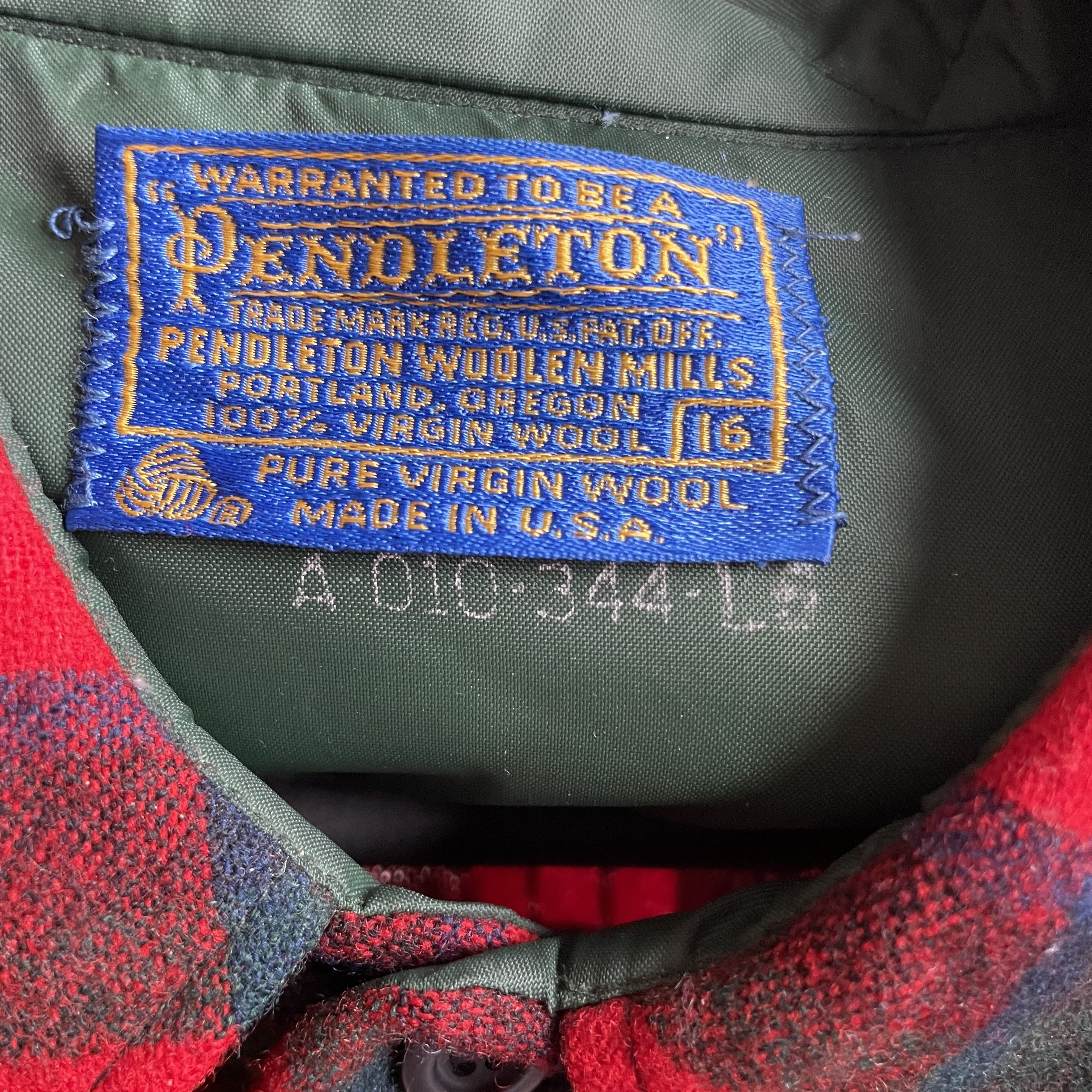 Pendleton Pendleton USA Vintage 70's 80's Macduff Tartan Wool Shirt Size US L / EU 52-54 / 3 - 11 Thumbnail