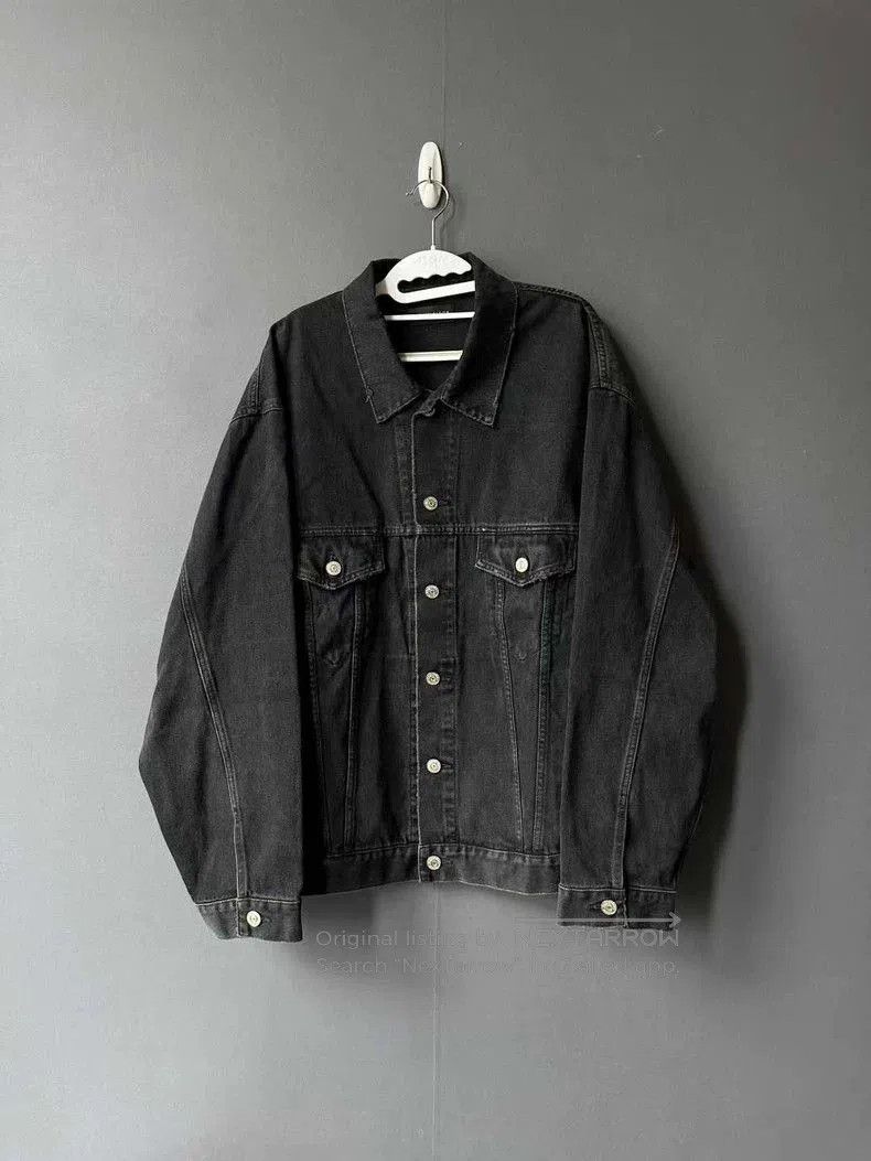 Balenciaga Balenciaga Inkjet Denim Jacket. Size US XS / EU 42 / 0 - 1 Thumbnail